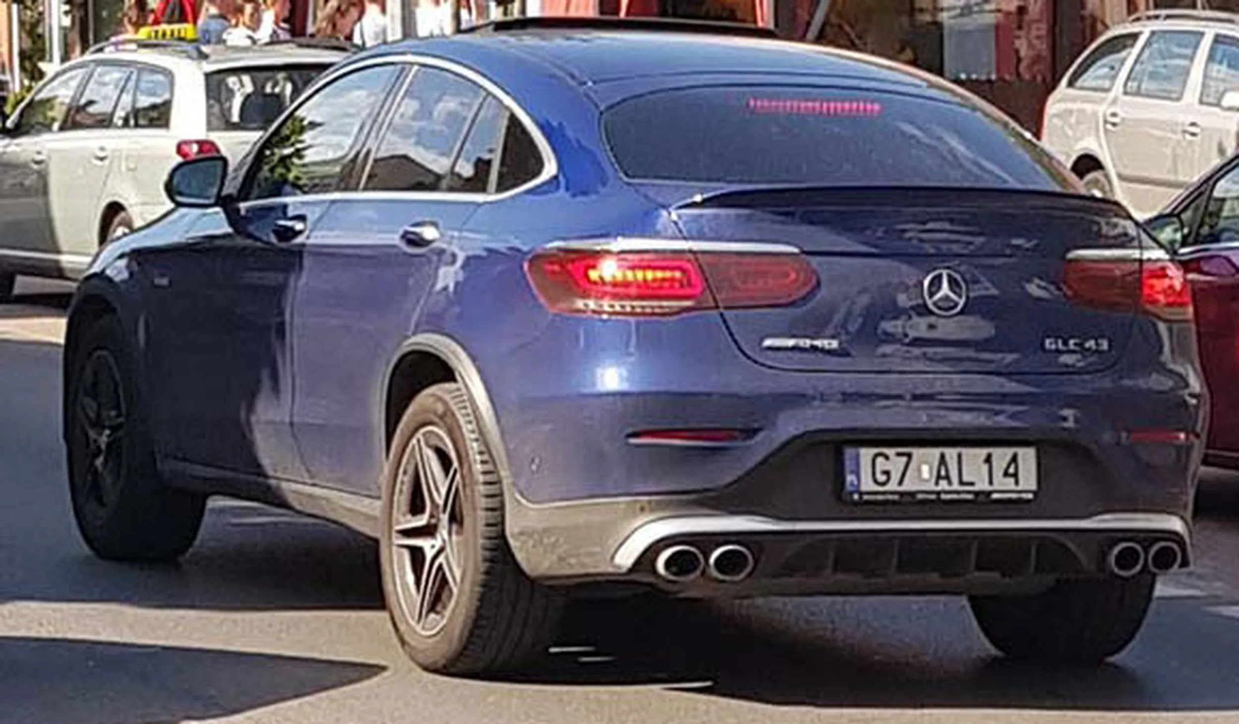 Fajny numer, blacha G7 AL14