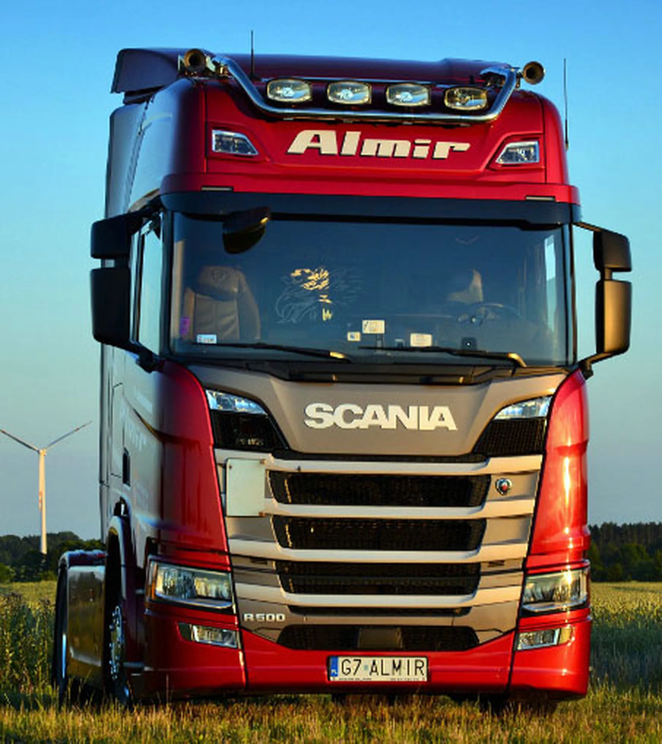 Fajny numer, blacha G7 ALMIR