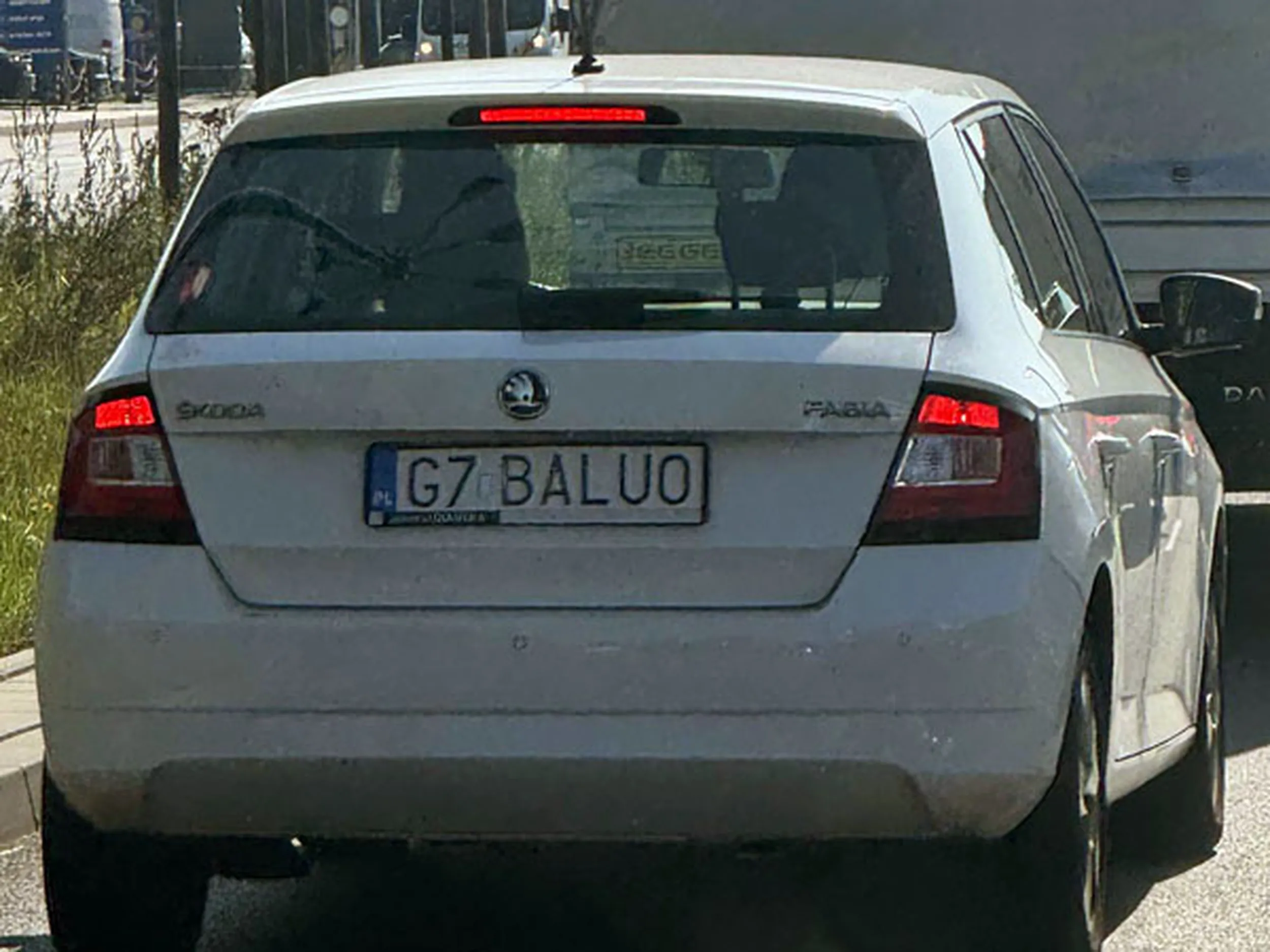 Fajny numer, blacha G7 BALUO