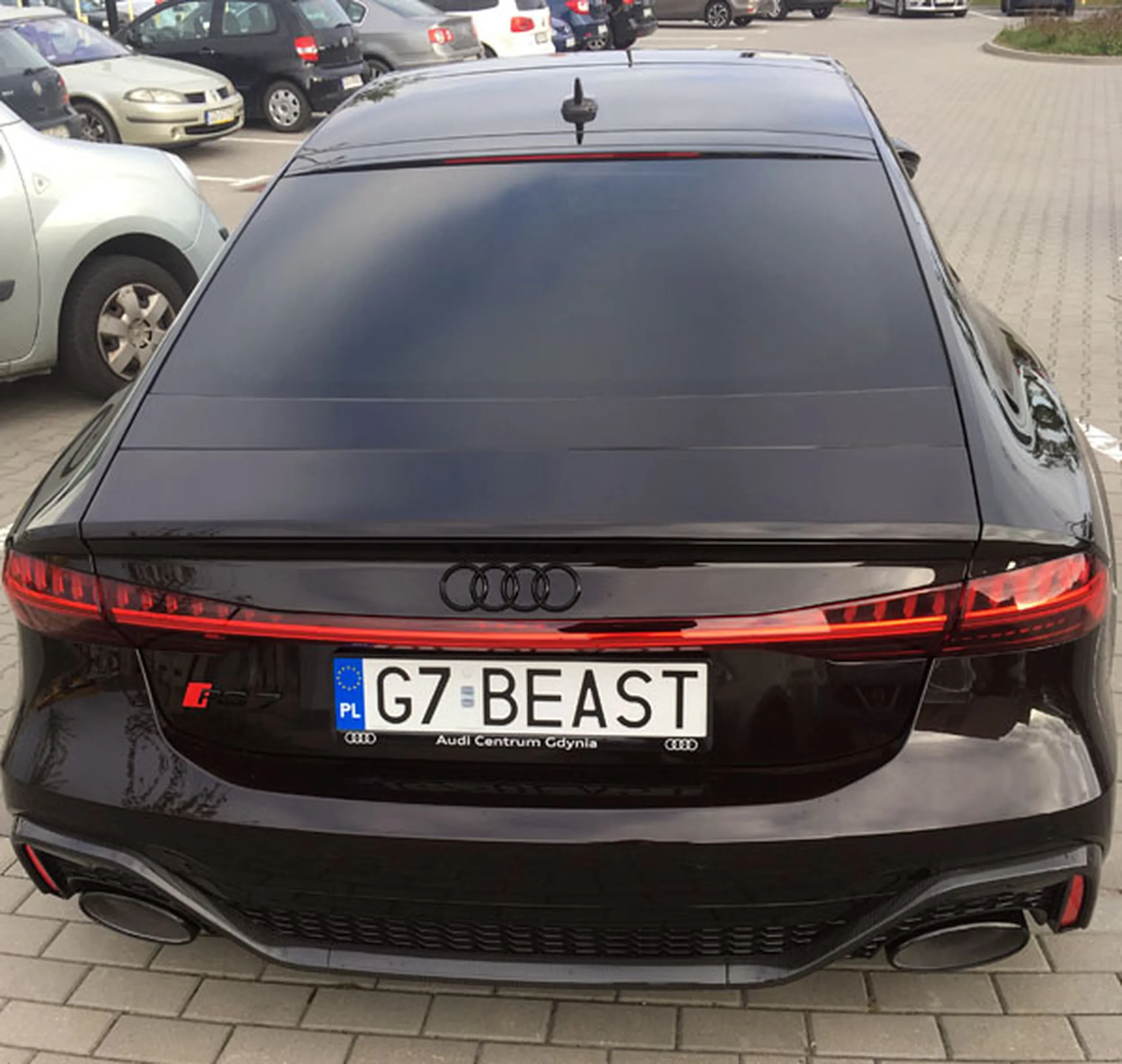 Fajny numer, blacha G7 BEAST