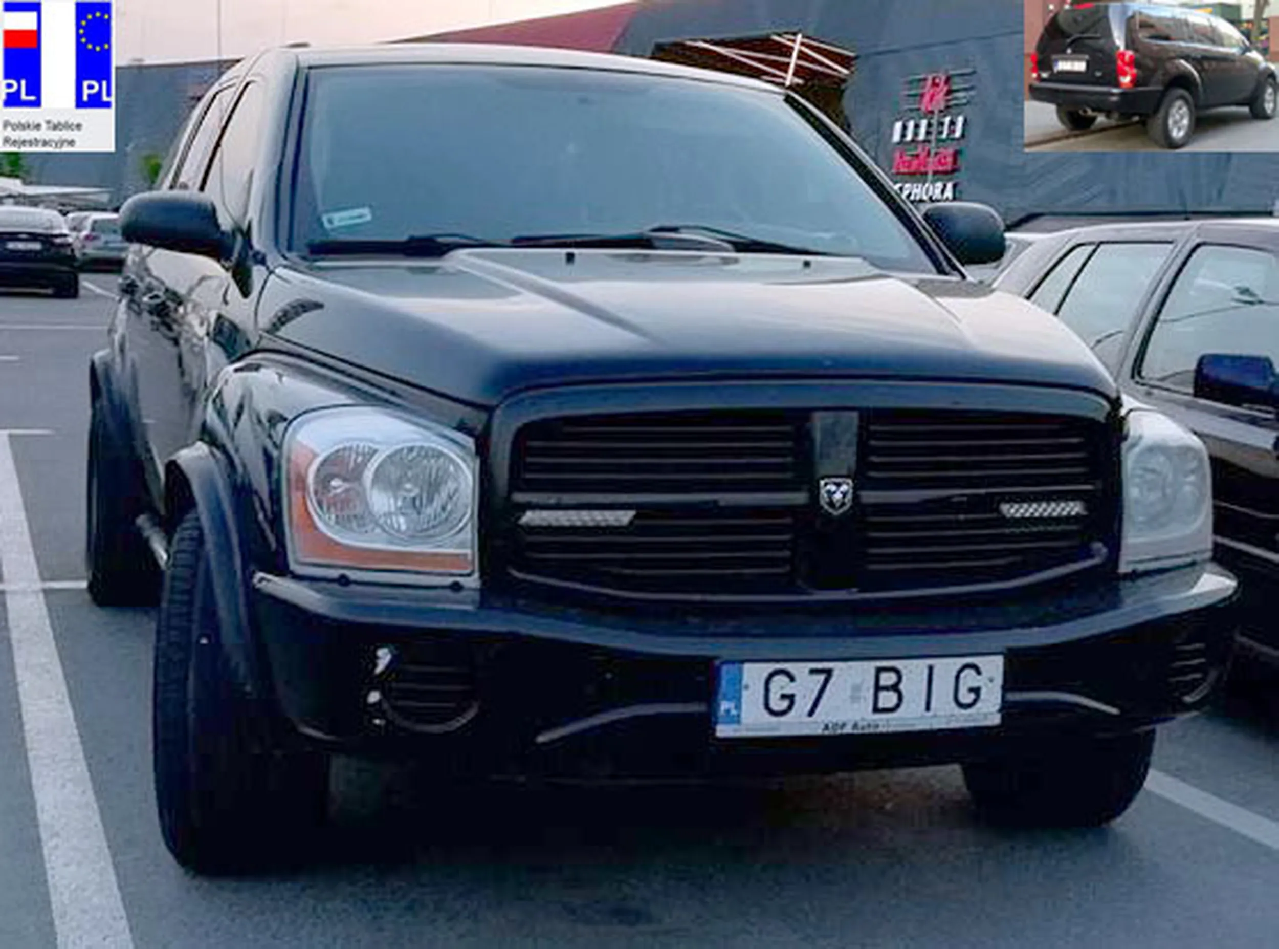 Fajny numer, blacha G7 BIG