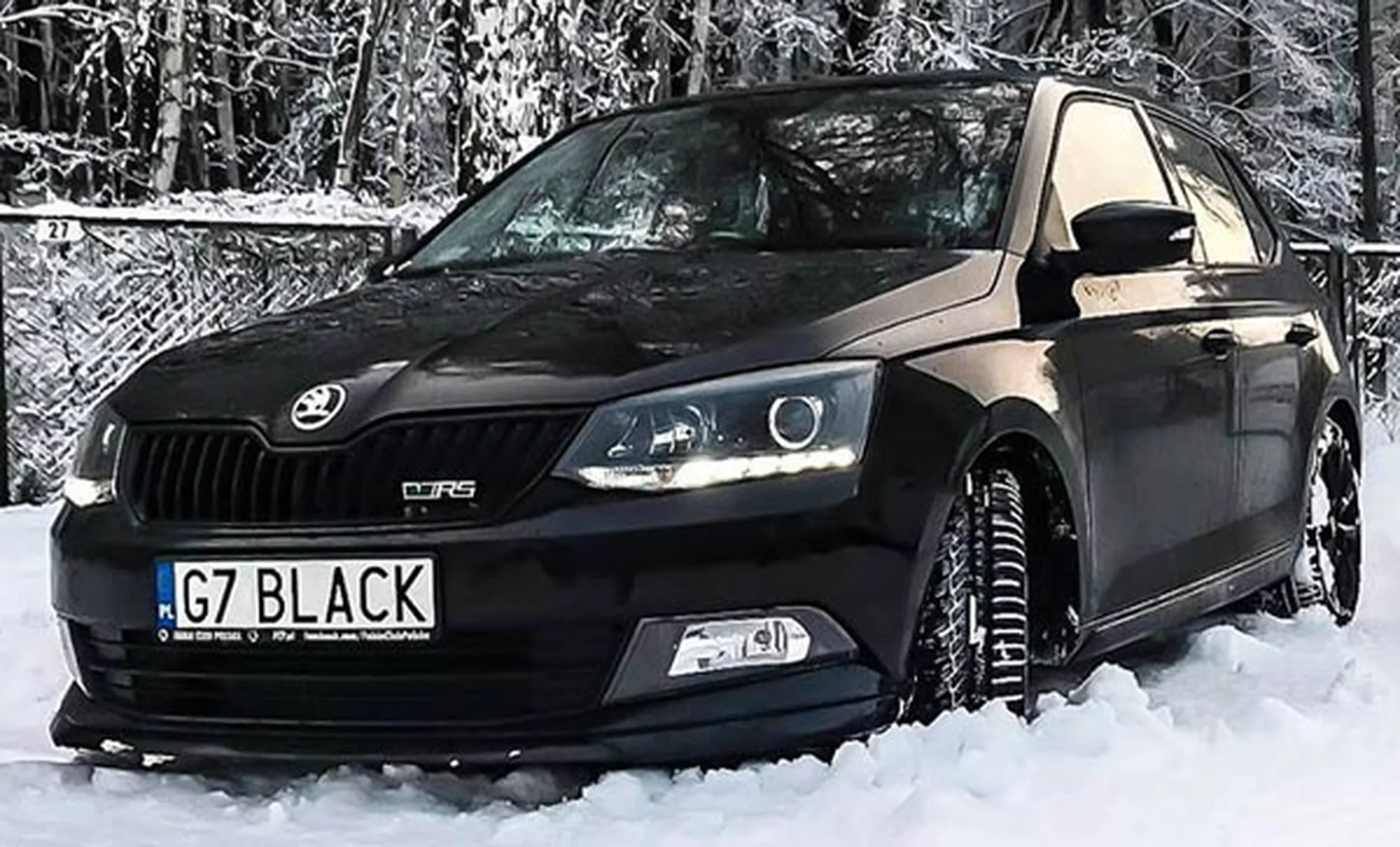 Fajny numer, blacha G7 BLACK