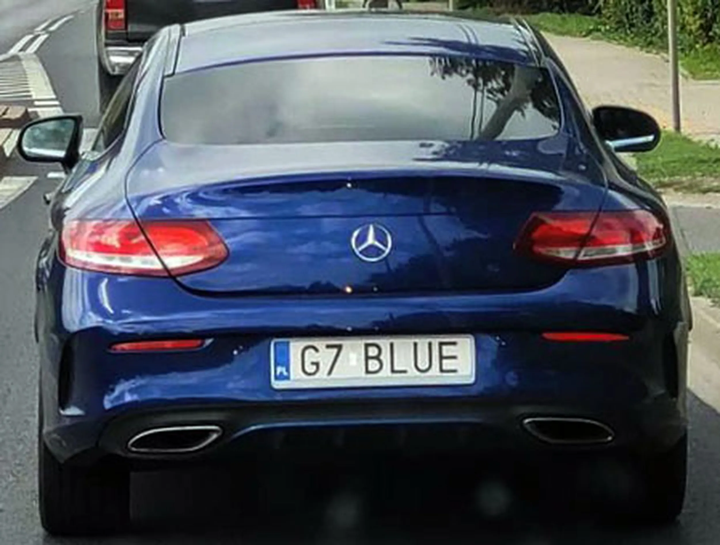 Fajny numer, blacha G7 BLUE