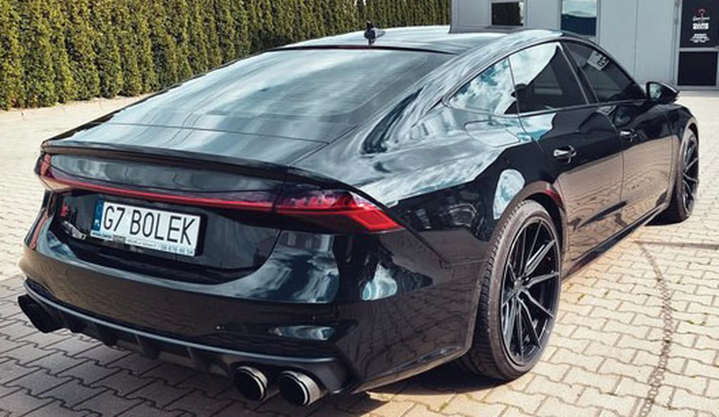 Fajny numer, blacha G7 BOLEK