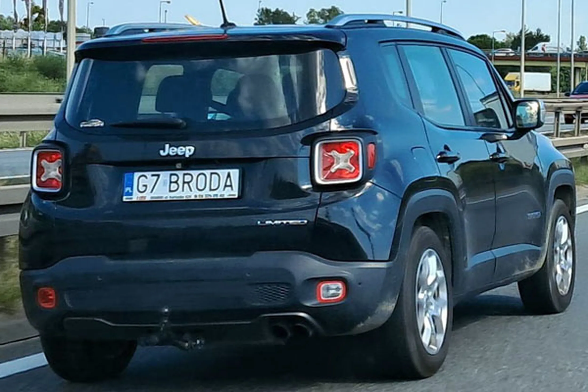 Fajny numer, blacha G7 BRODA