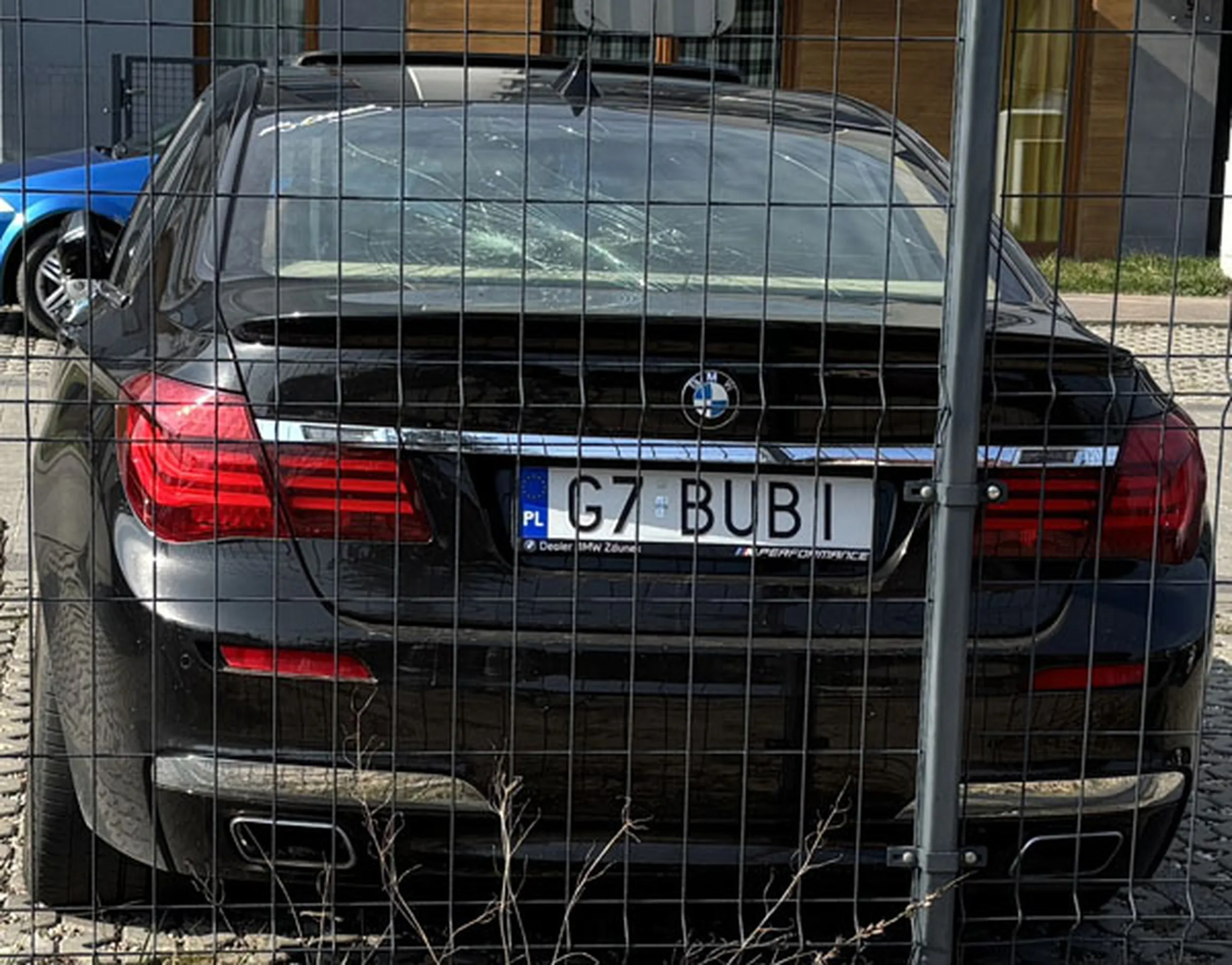 Fajny numer, blacha G7 BUBI