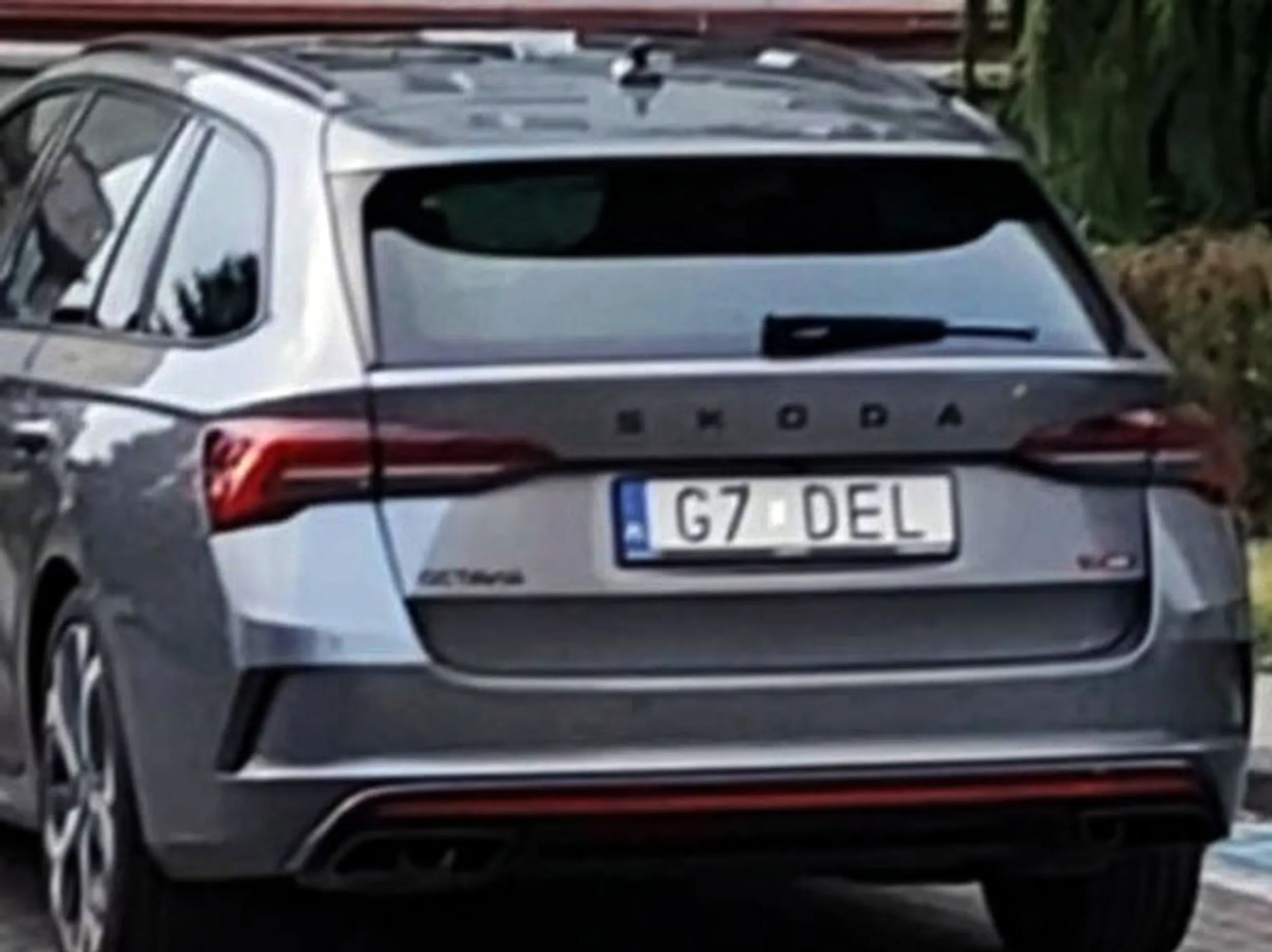 Fajny numer, blacha G7 DEL