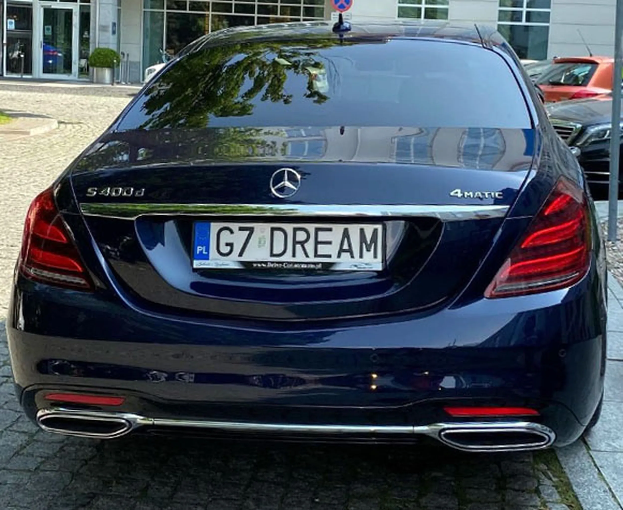 Fajny numer, blacha G7 DREAM