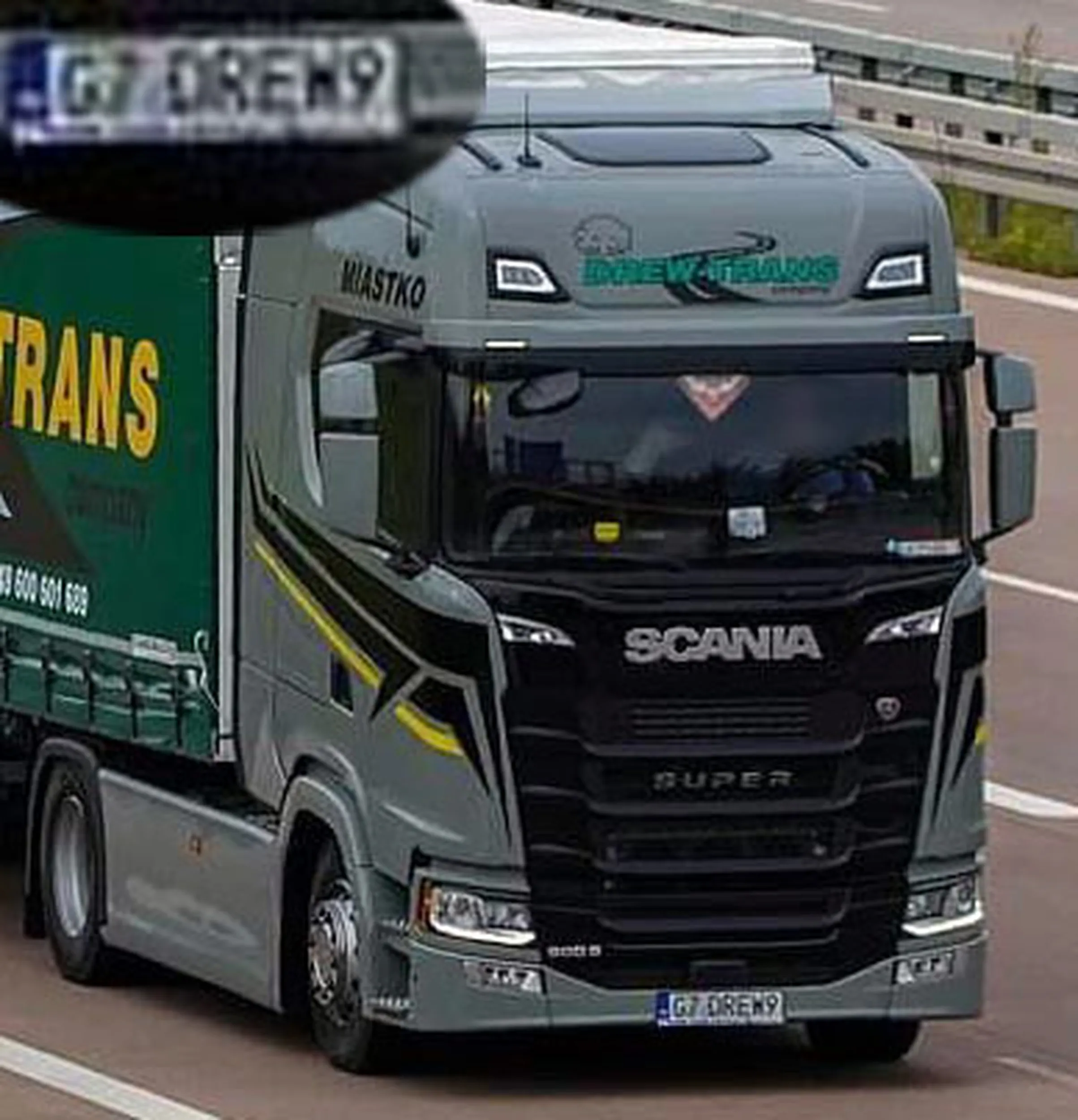 Fajny numer, blacha G7 DREW9