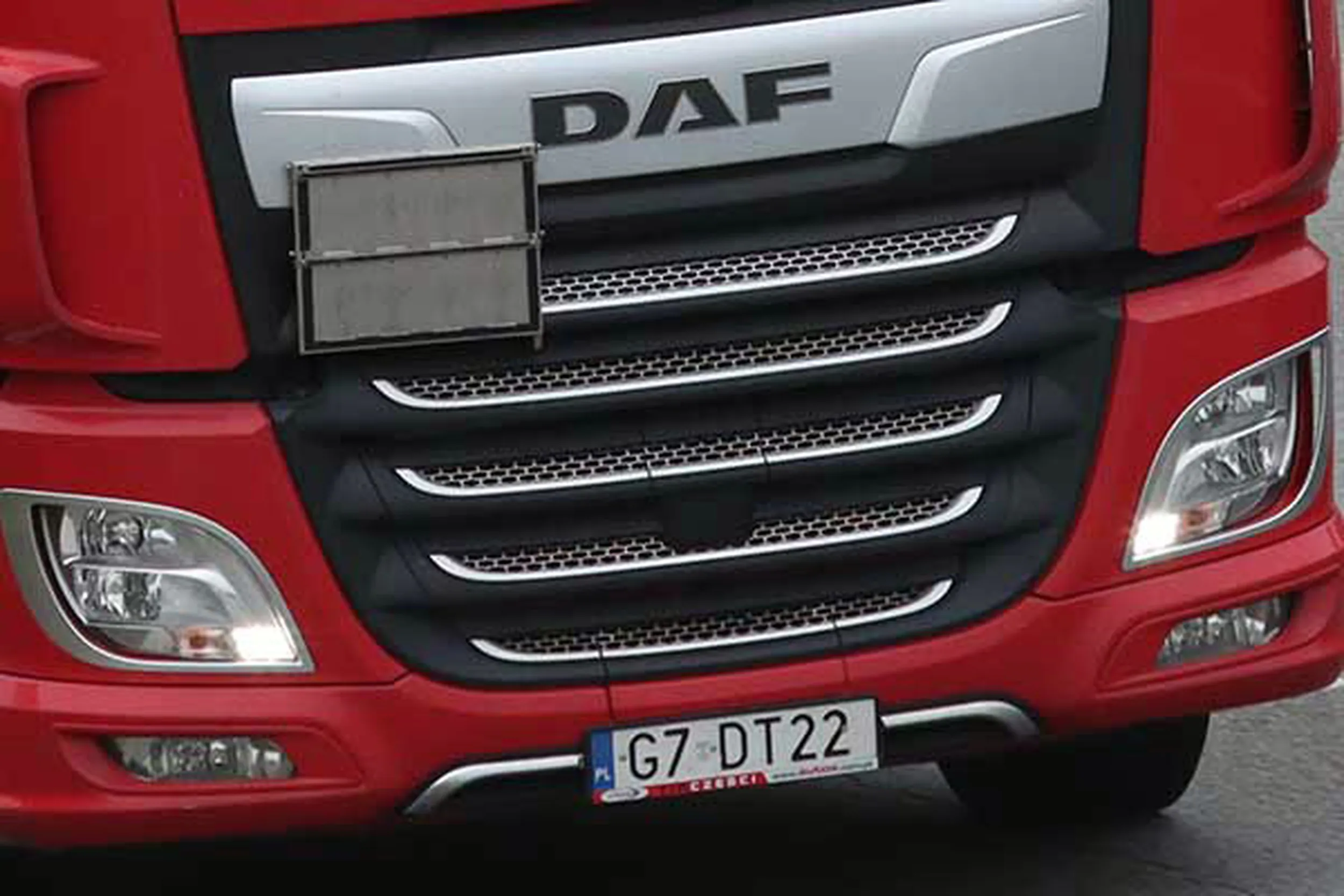 Fajny numer, blacha G7 DT22