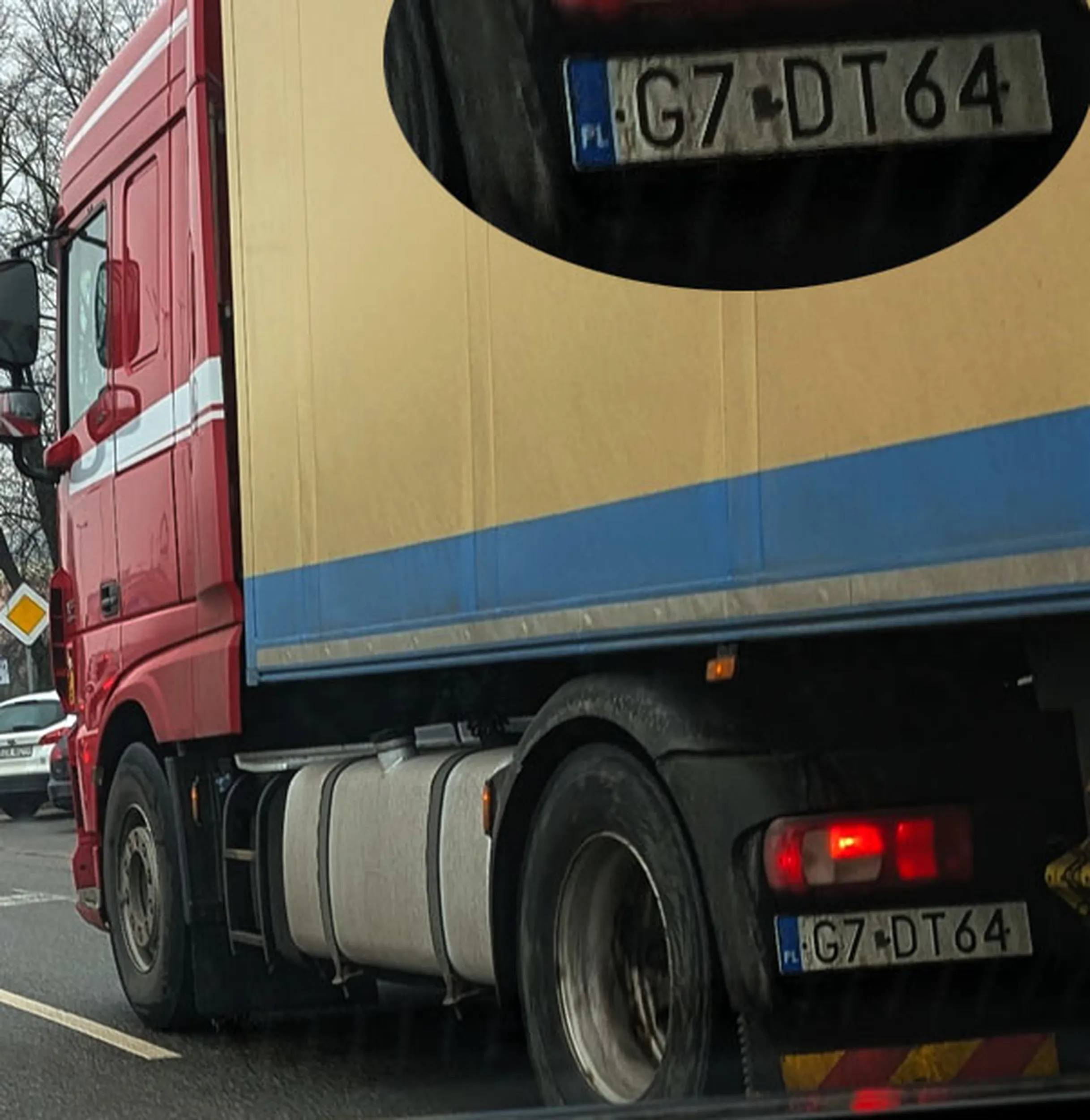 Fajny numer, blacha G7 DT64