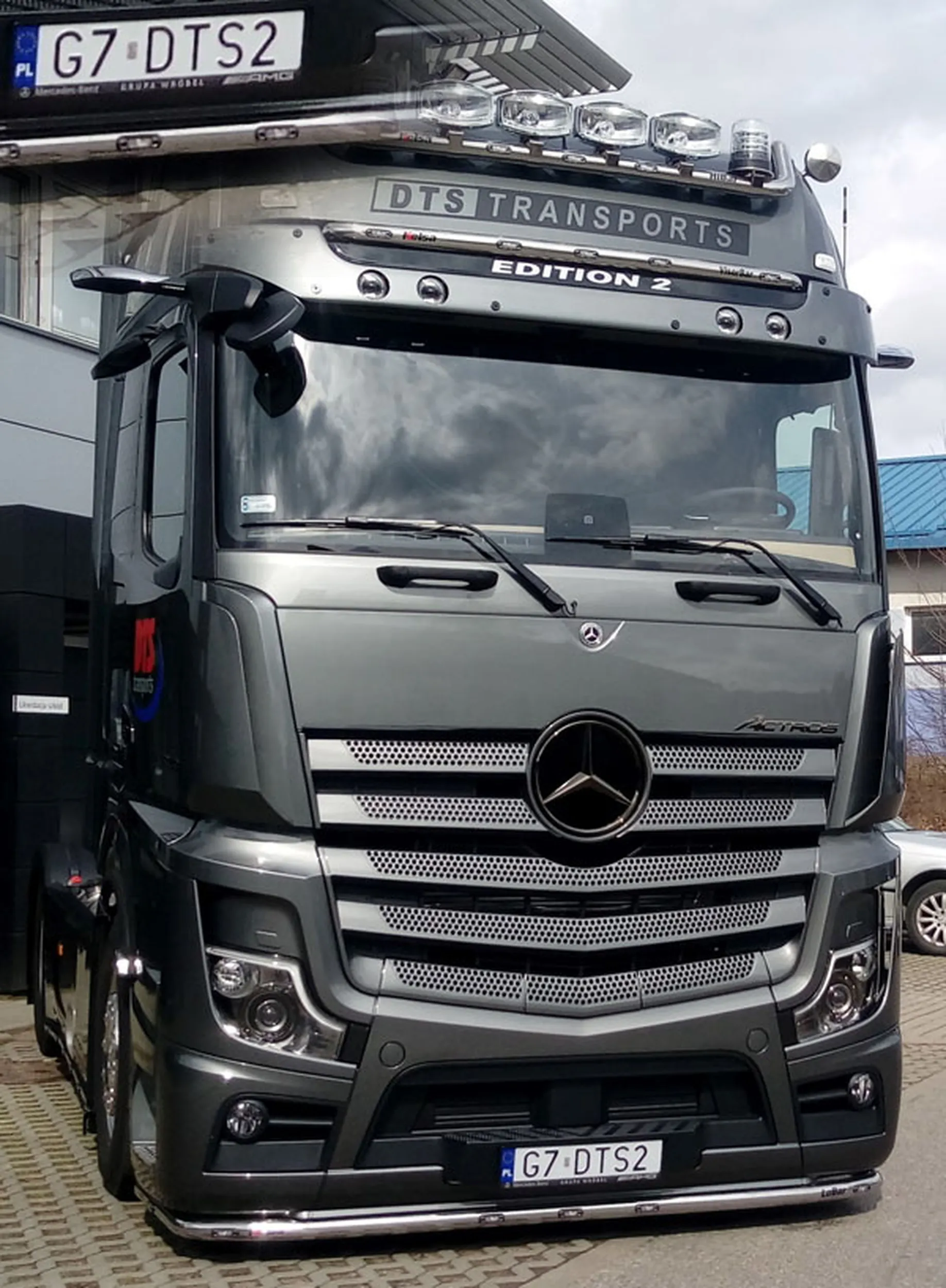 Fajny numer, blacha G7 DTS2