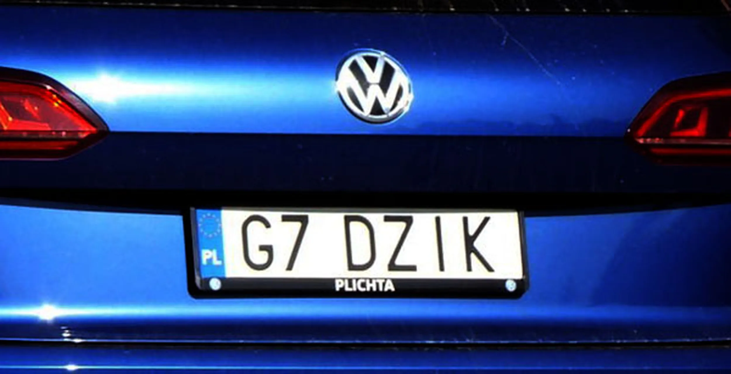 Fajny numer, blacha G7 DZIK