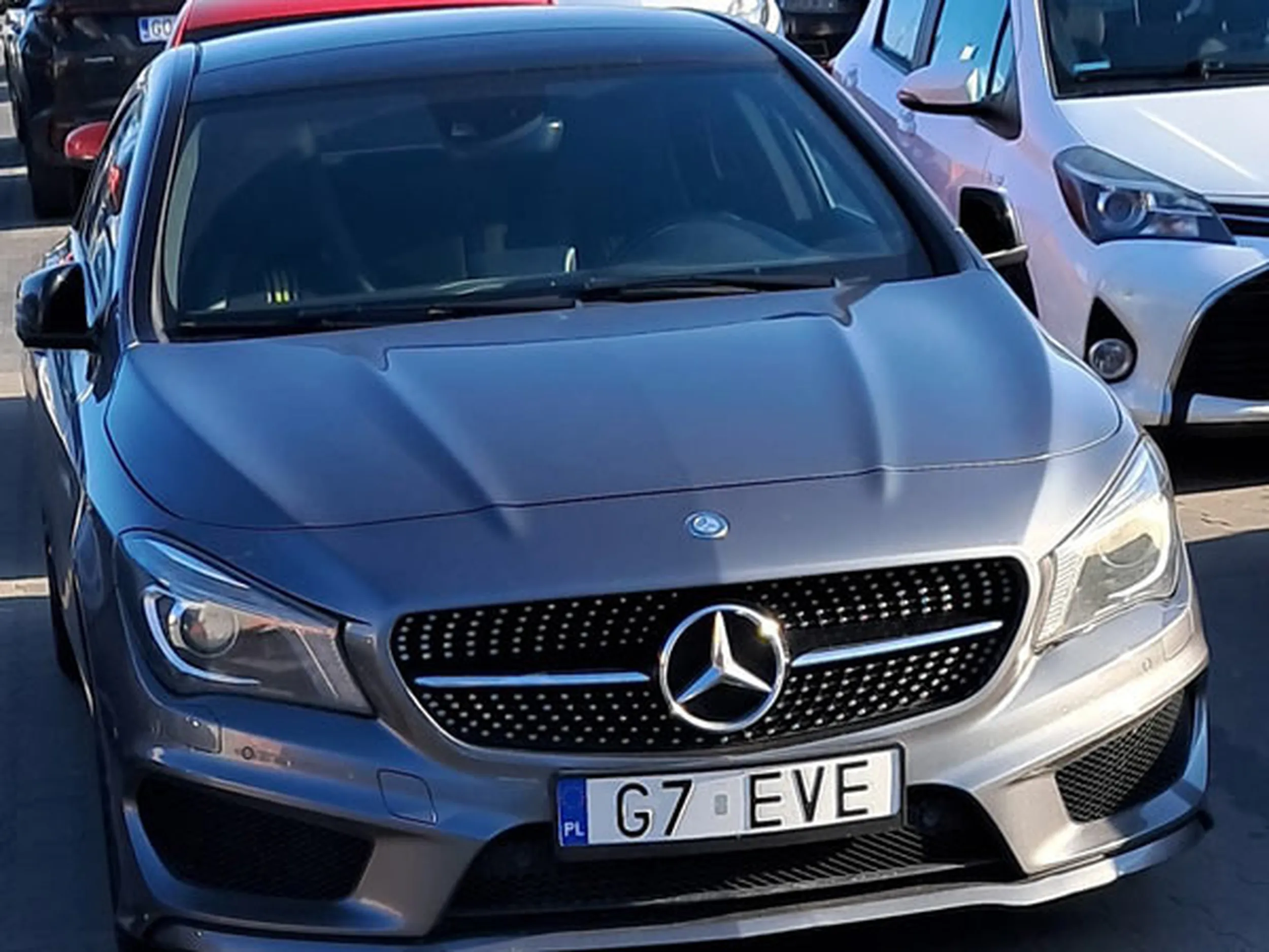 Fajny numer, blacha G7 EVE
