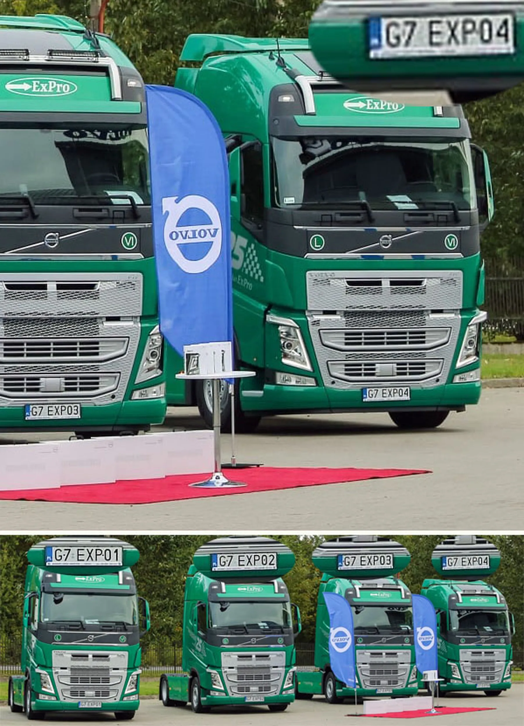 Fajny numer, blacha G7 EXP04