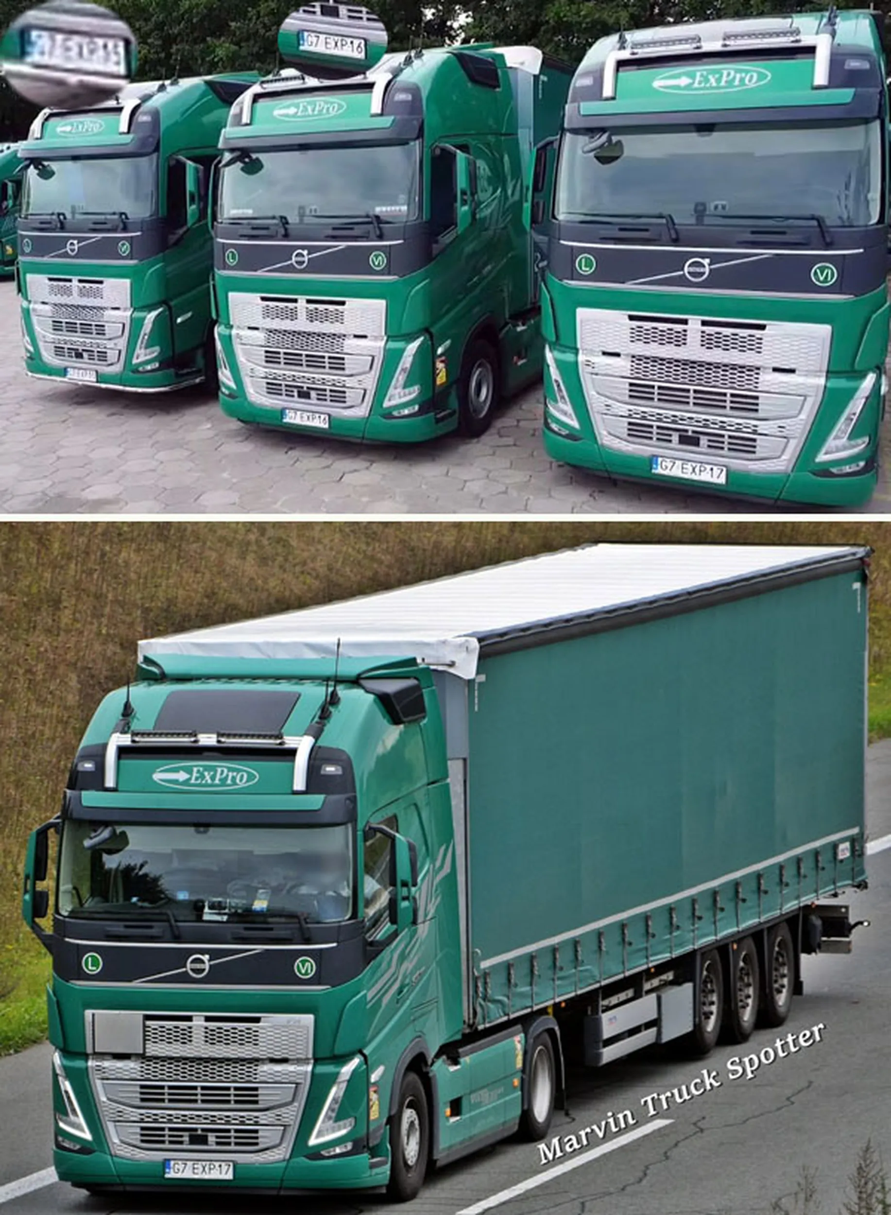 Fajny numer, blacha G7 EXP17