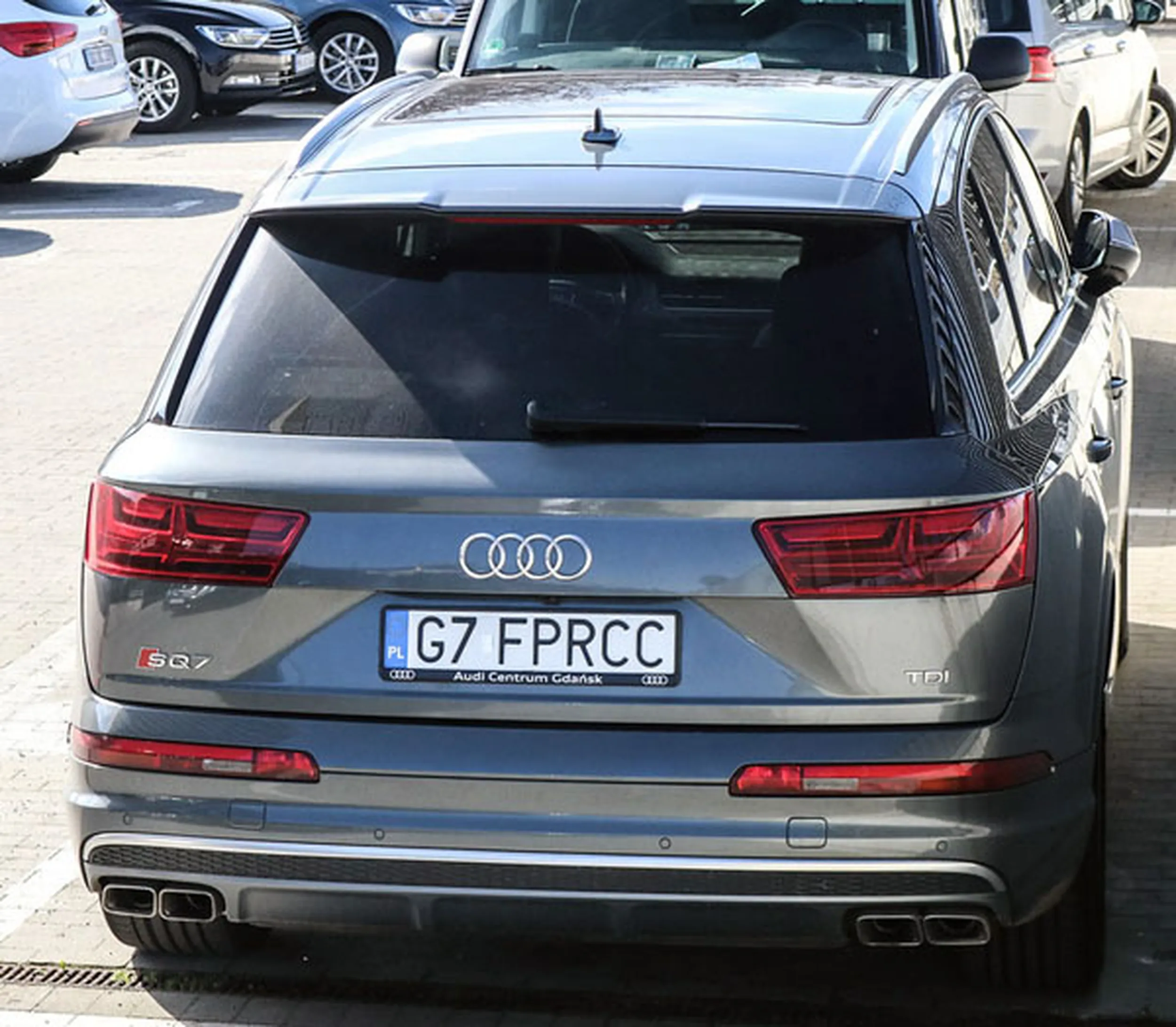 Fajny numer, blacha G7 FPRCC