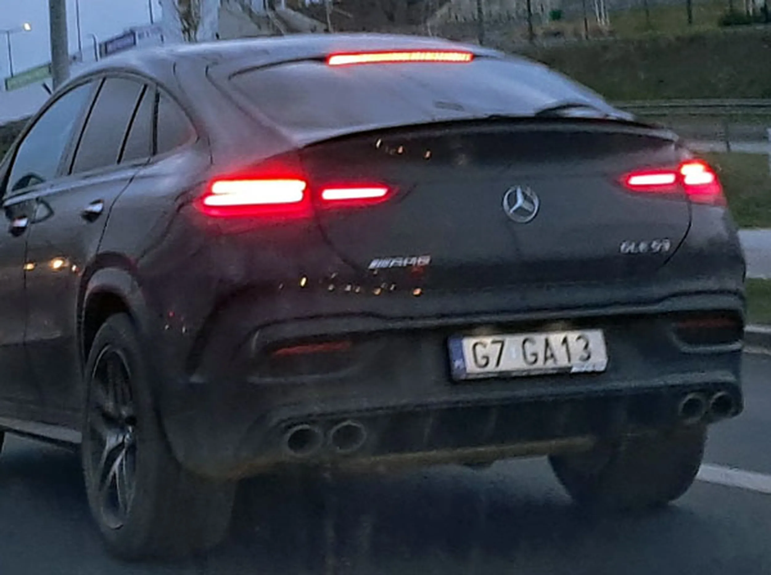 Fajny numer, blacha G7 GA13