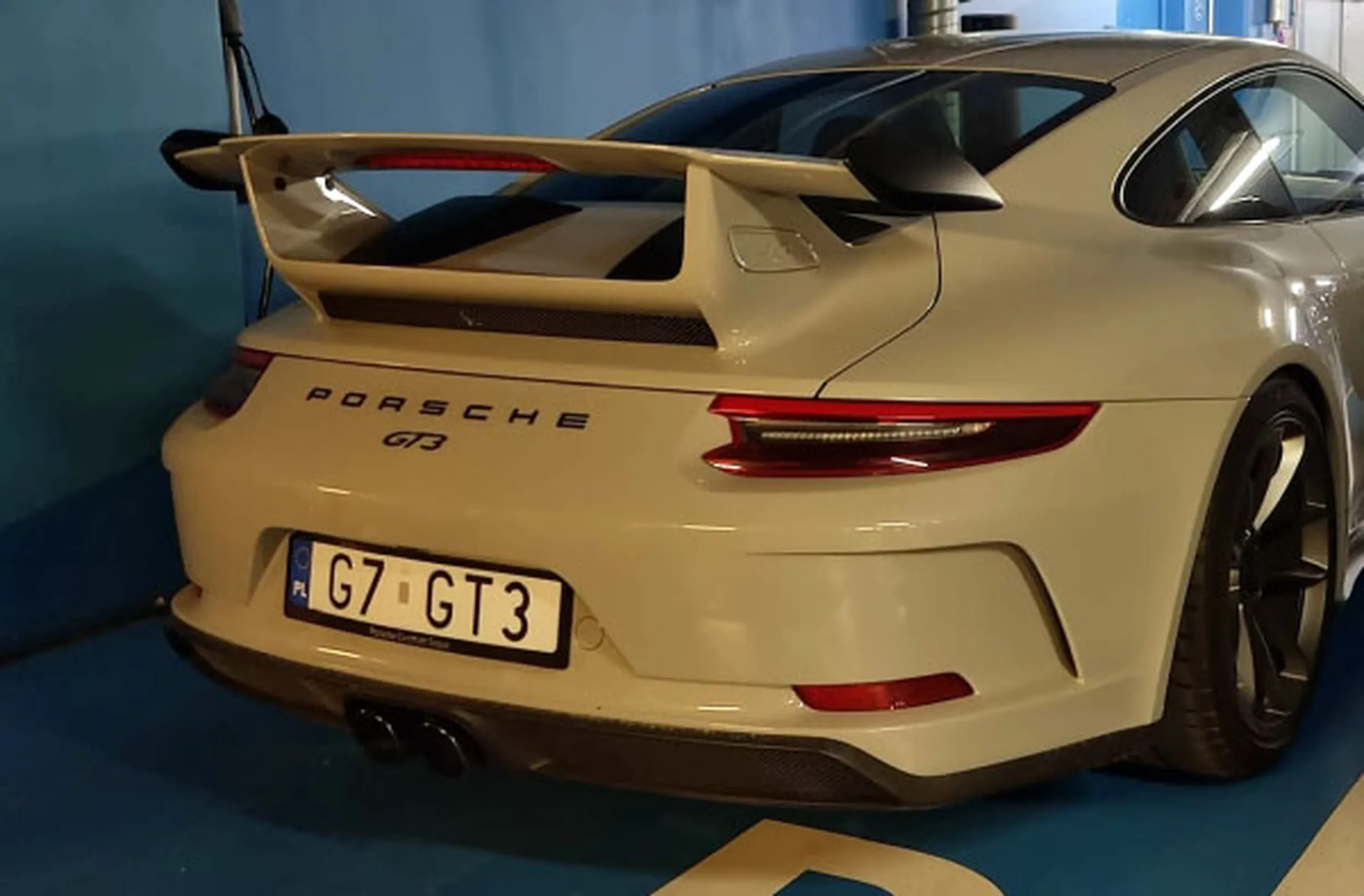 Fajny numer, blacha G7 GT3