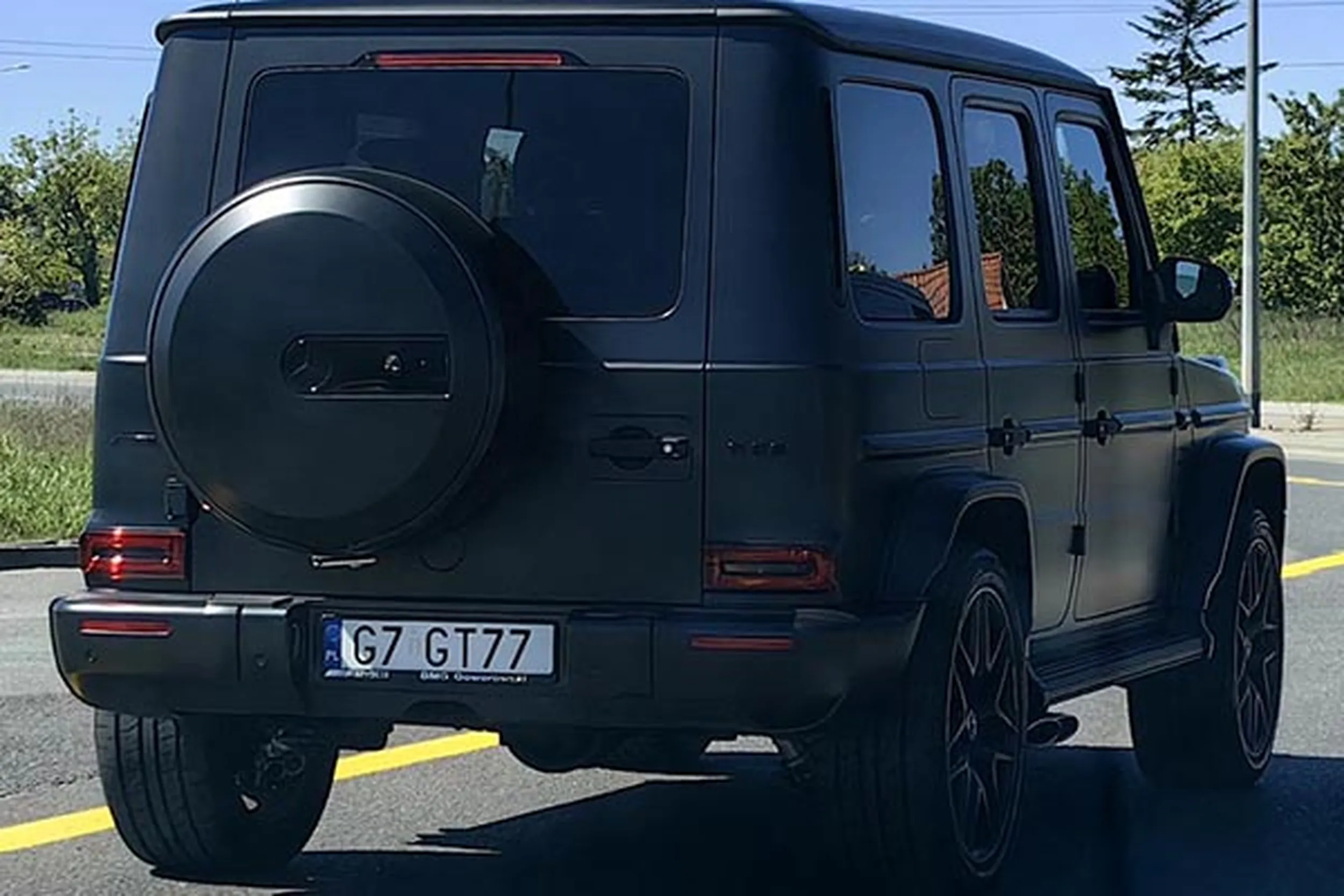 Fajny numer, blacha G7 GT77