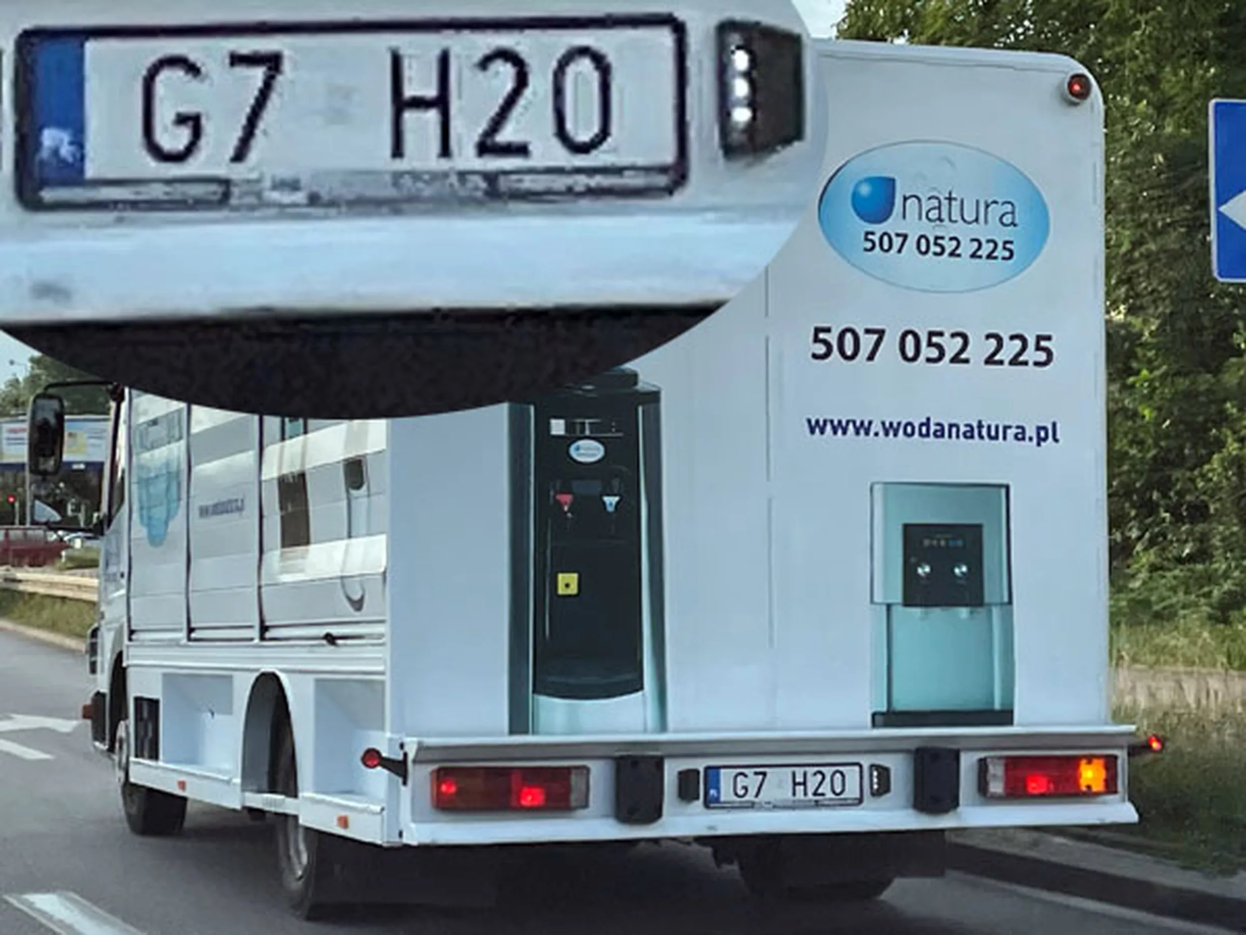 Fajny numer, blacha G7 H2O