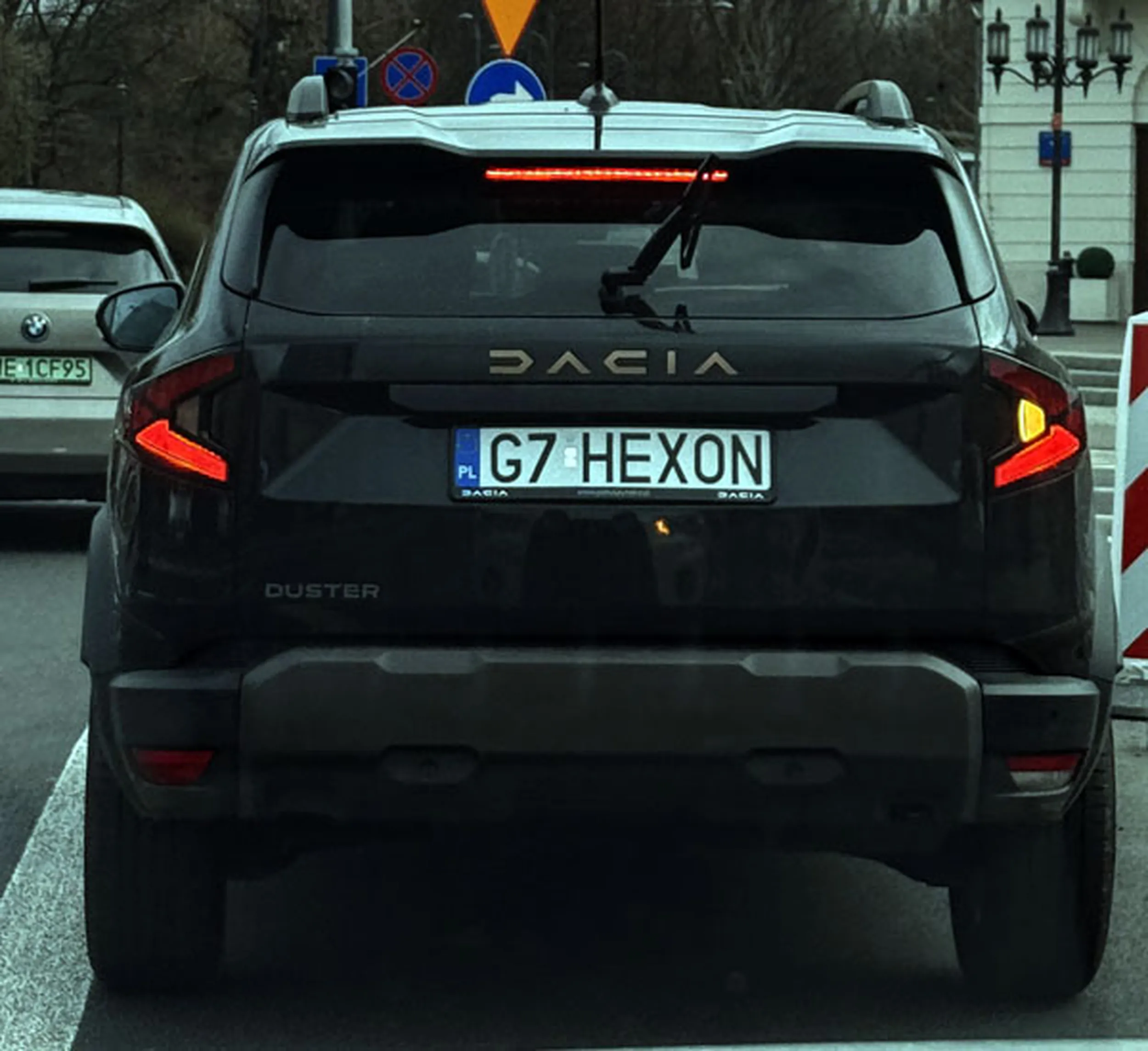 Fajny numer, blacha G7 HEXON