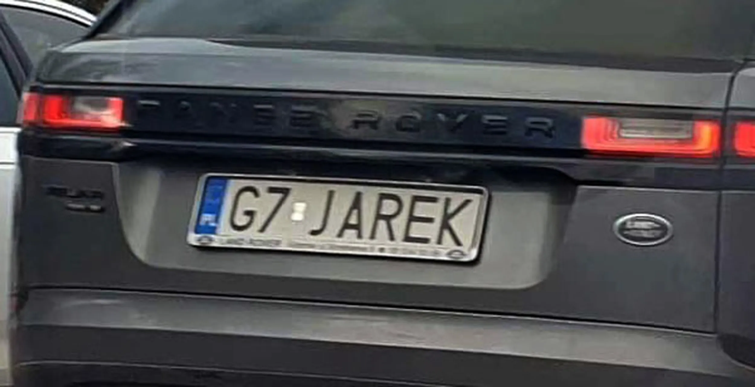 Fajny numer, blacha G7 JAREK