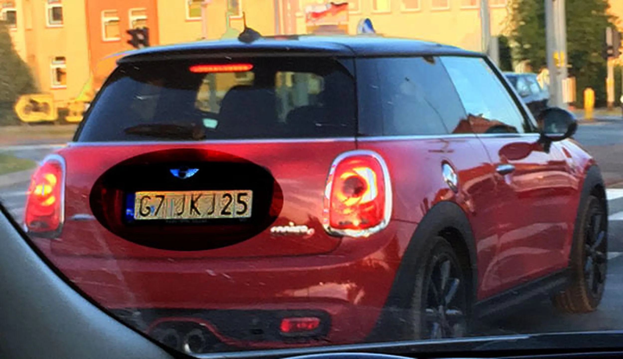 Fajny numer, blacha G7 JKJ25