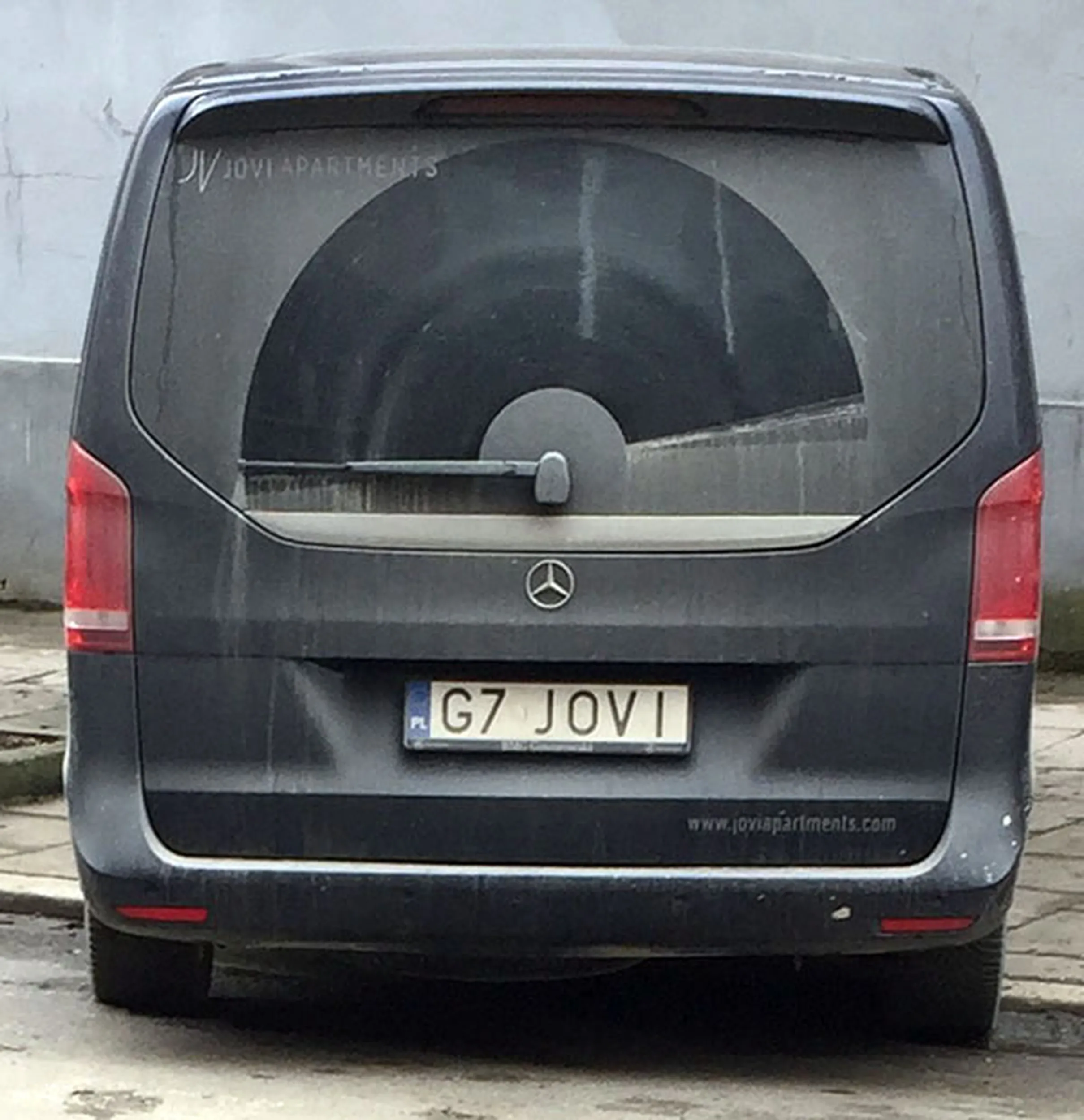 Fajny numer, blacha G7 JOVI