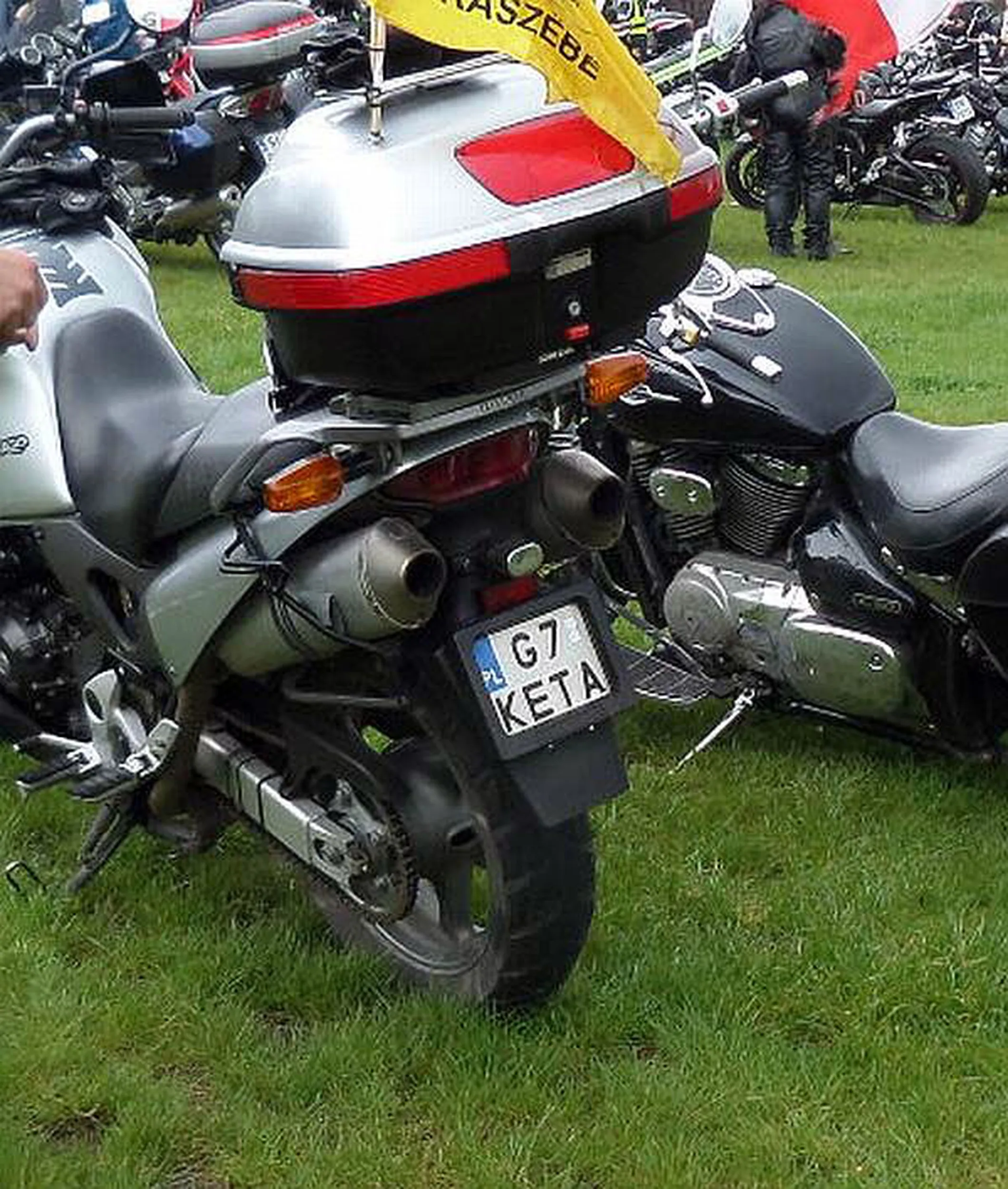 Fajny numer, blacha G7 KETA