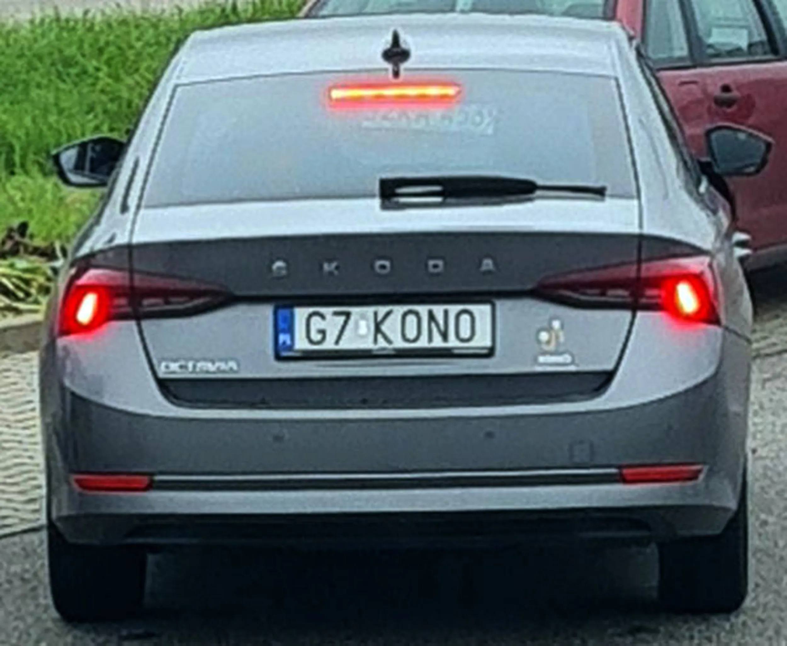 Fajny numer, blacha G7 KONO