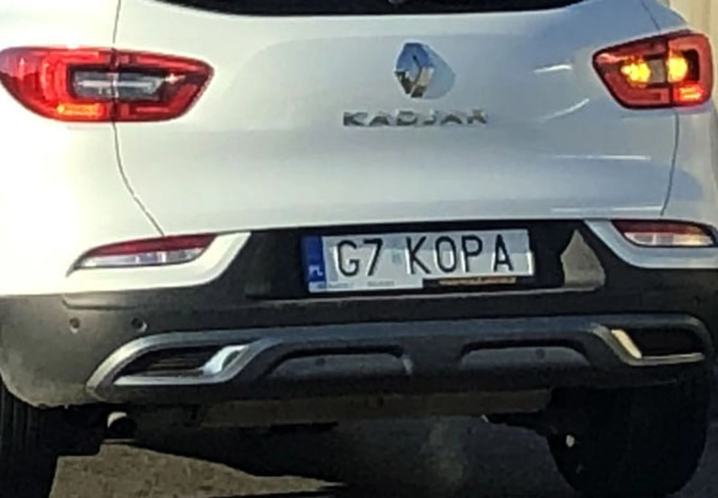 Fajny numer, blacha G7 KOPA