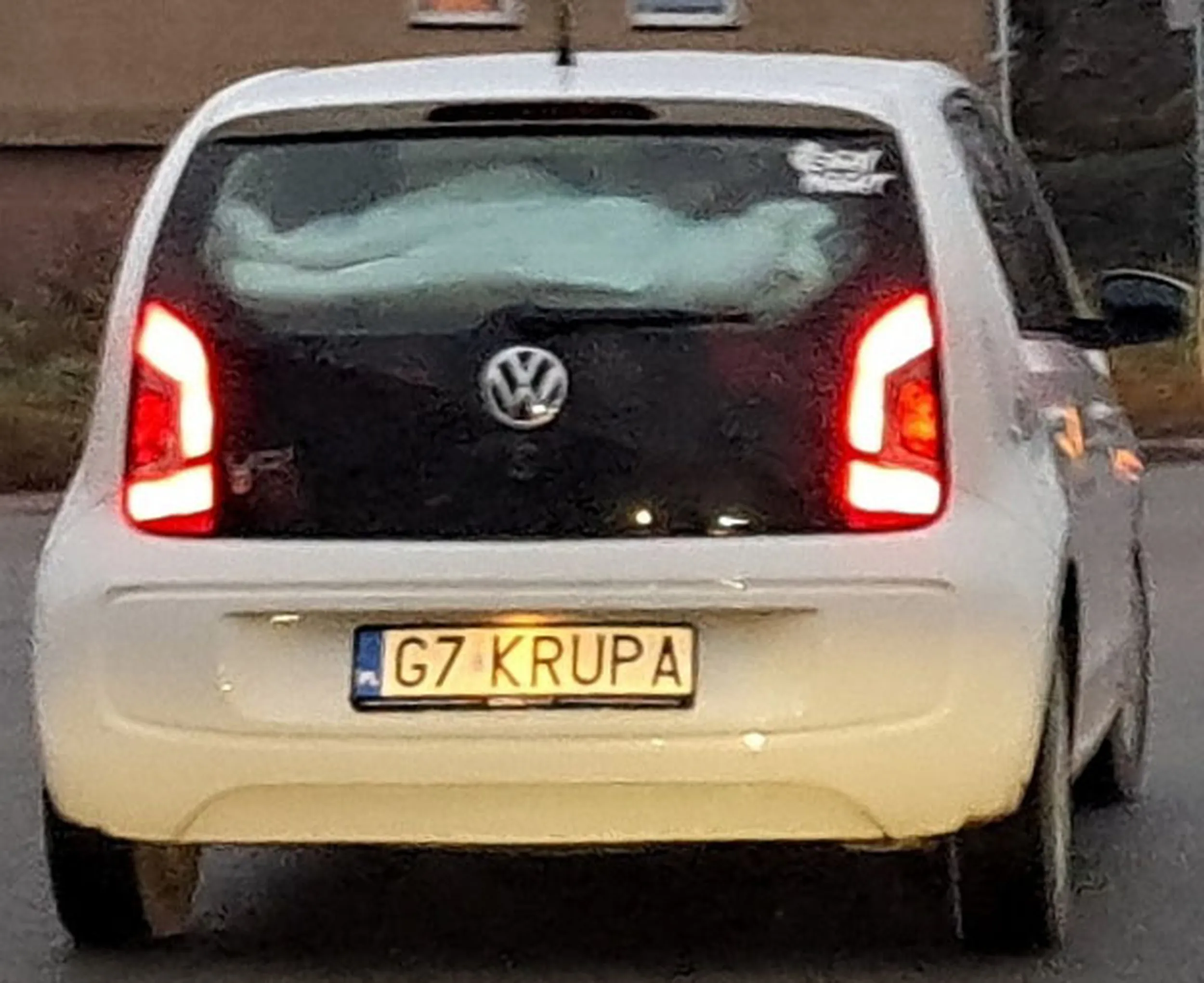 Fajny numer, blacha G7 KRUPA