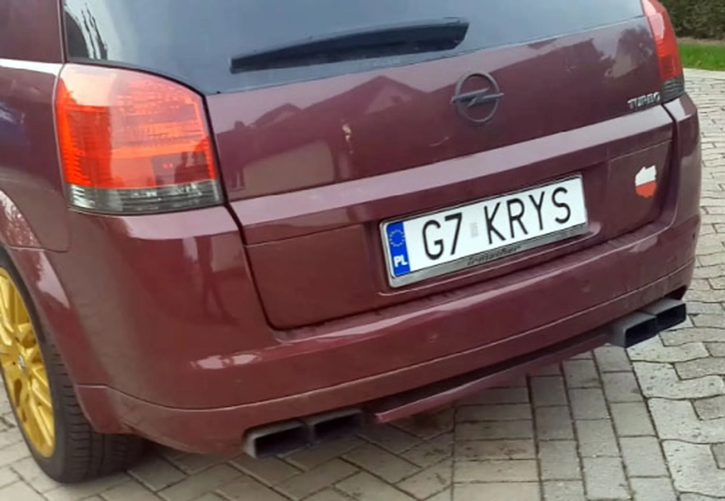 Fajny numer, blacha G7 KRYS