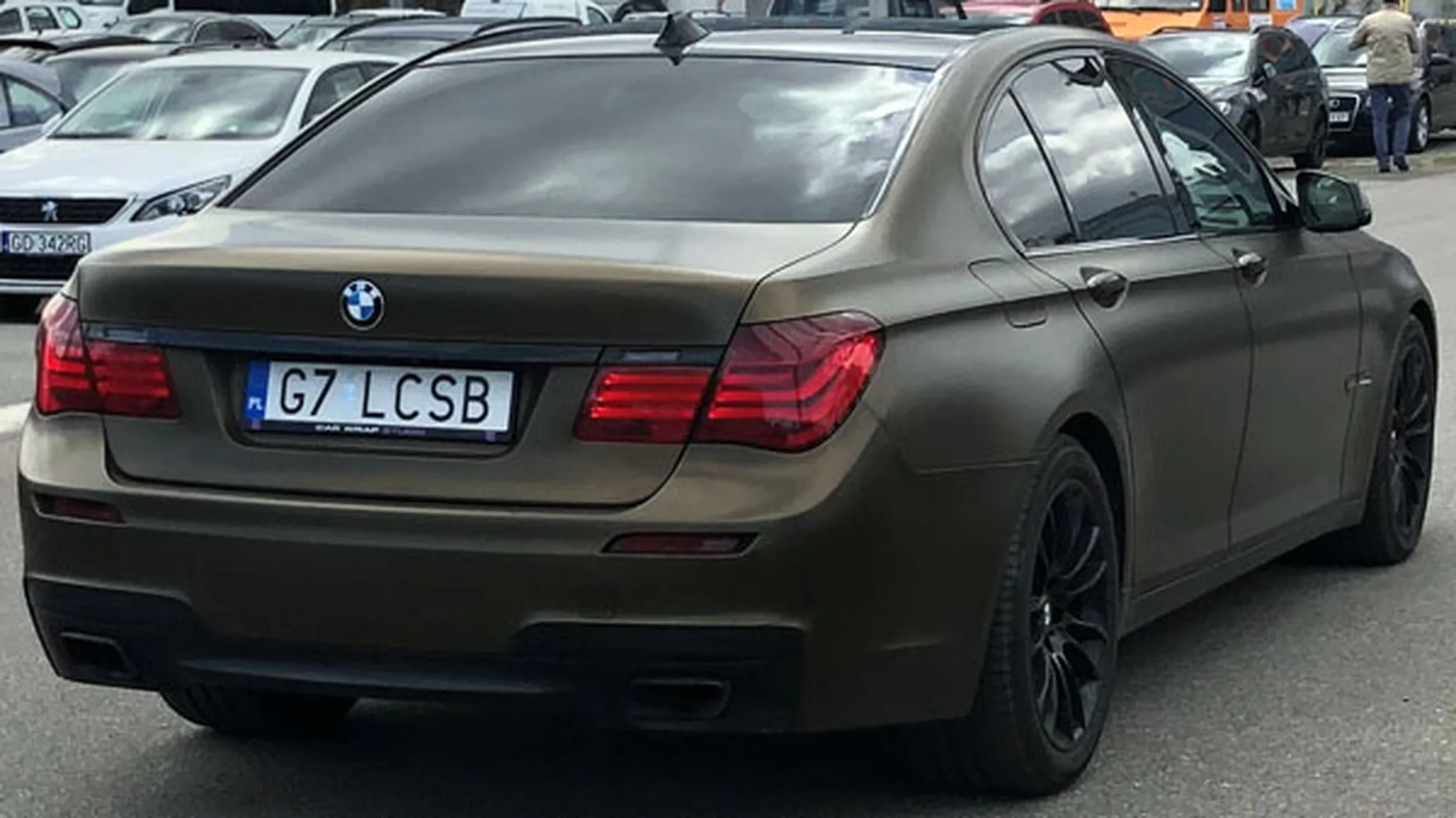 Fajny numer, blacha G7 LCSB