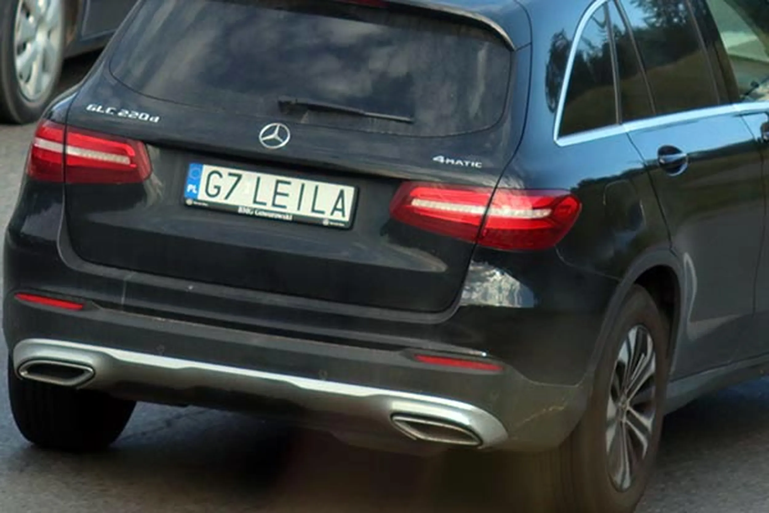 Fajny numer, blacha G7 LEILA