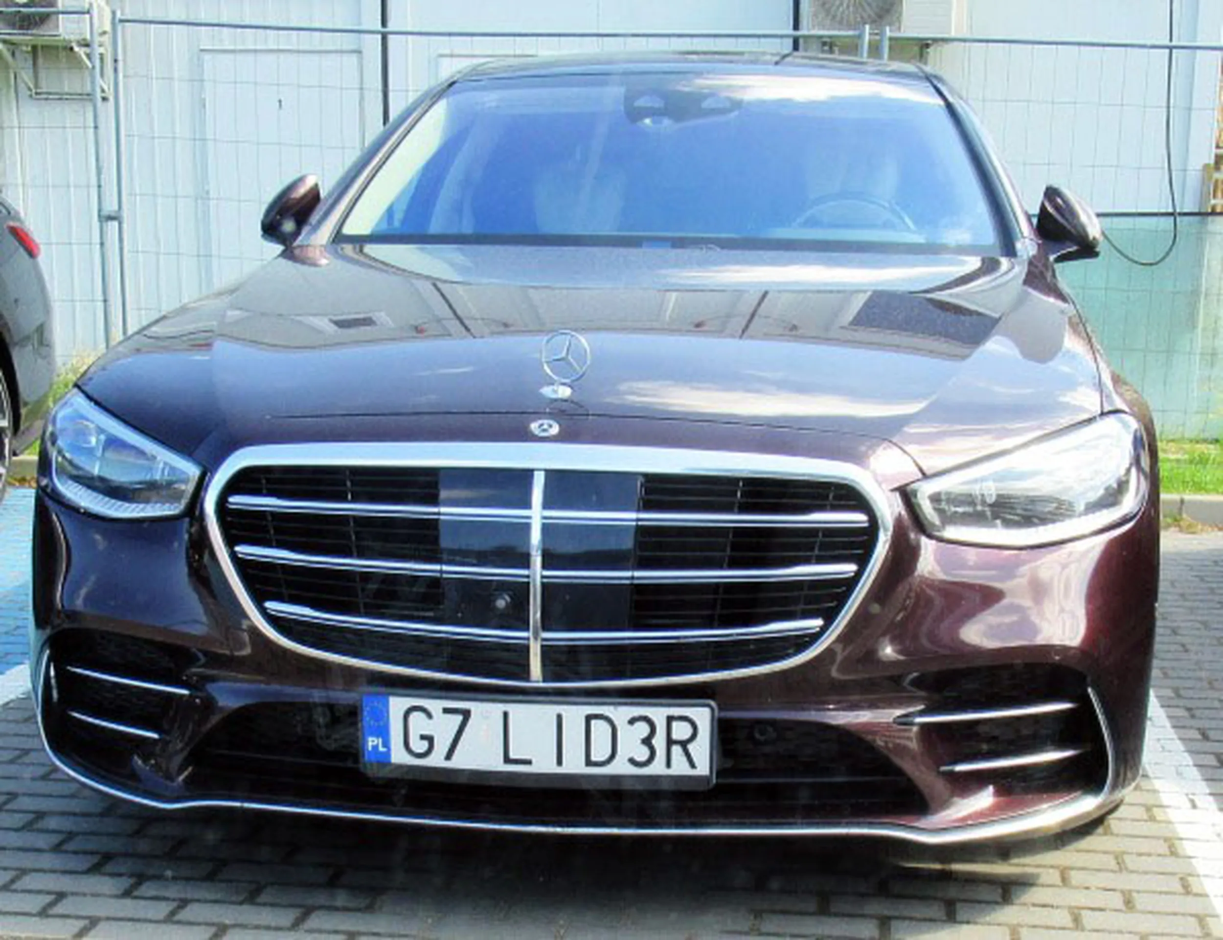 Fajny numer, blacha G7 LID3R