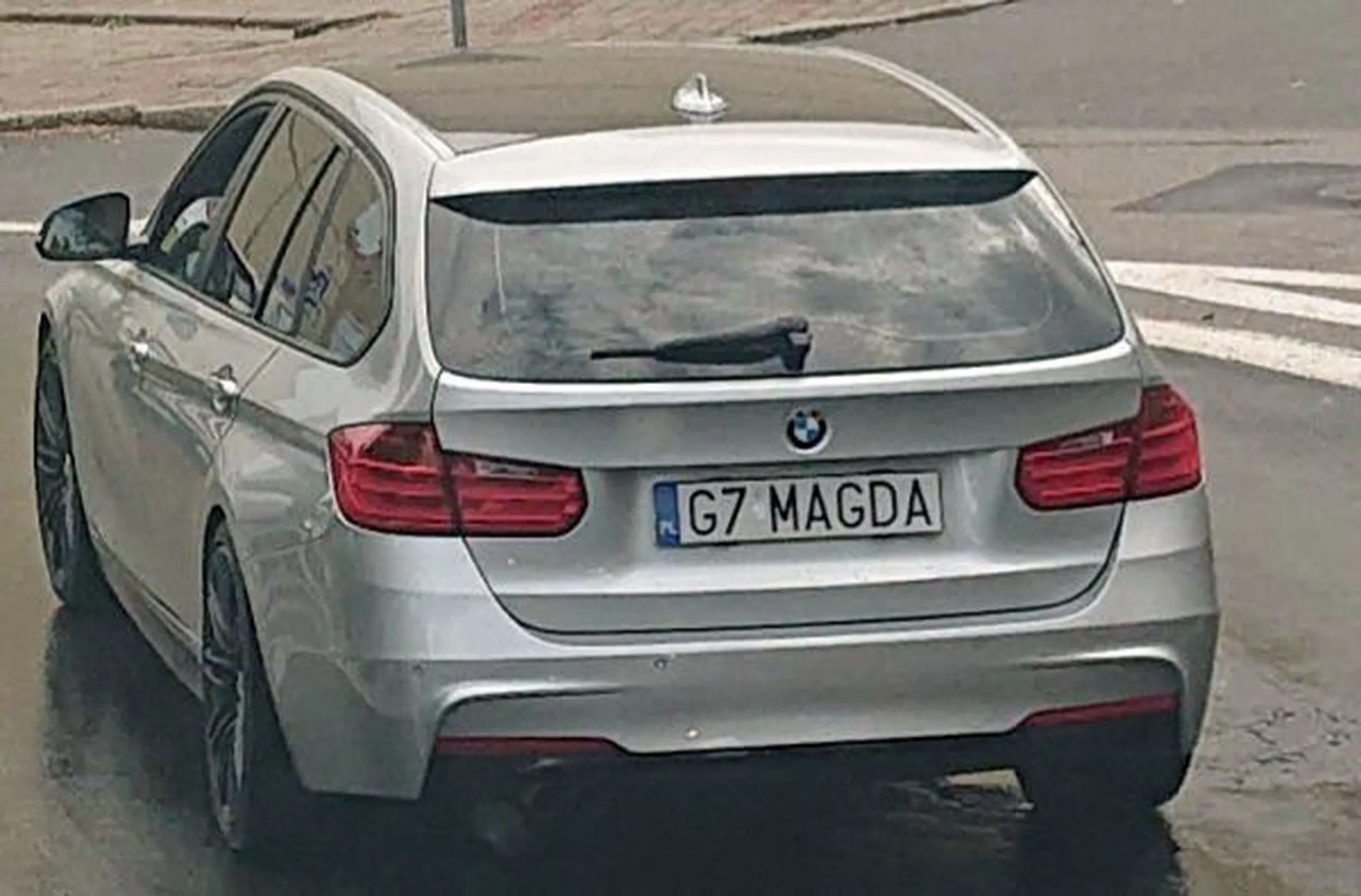 Fajny numer, blacha G7 MAGDA