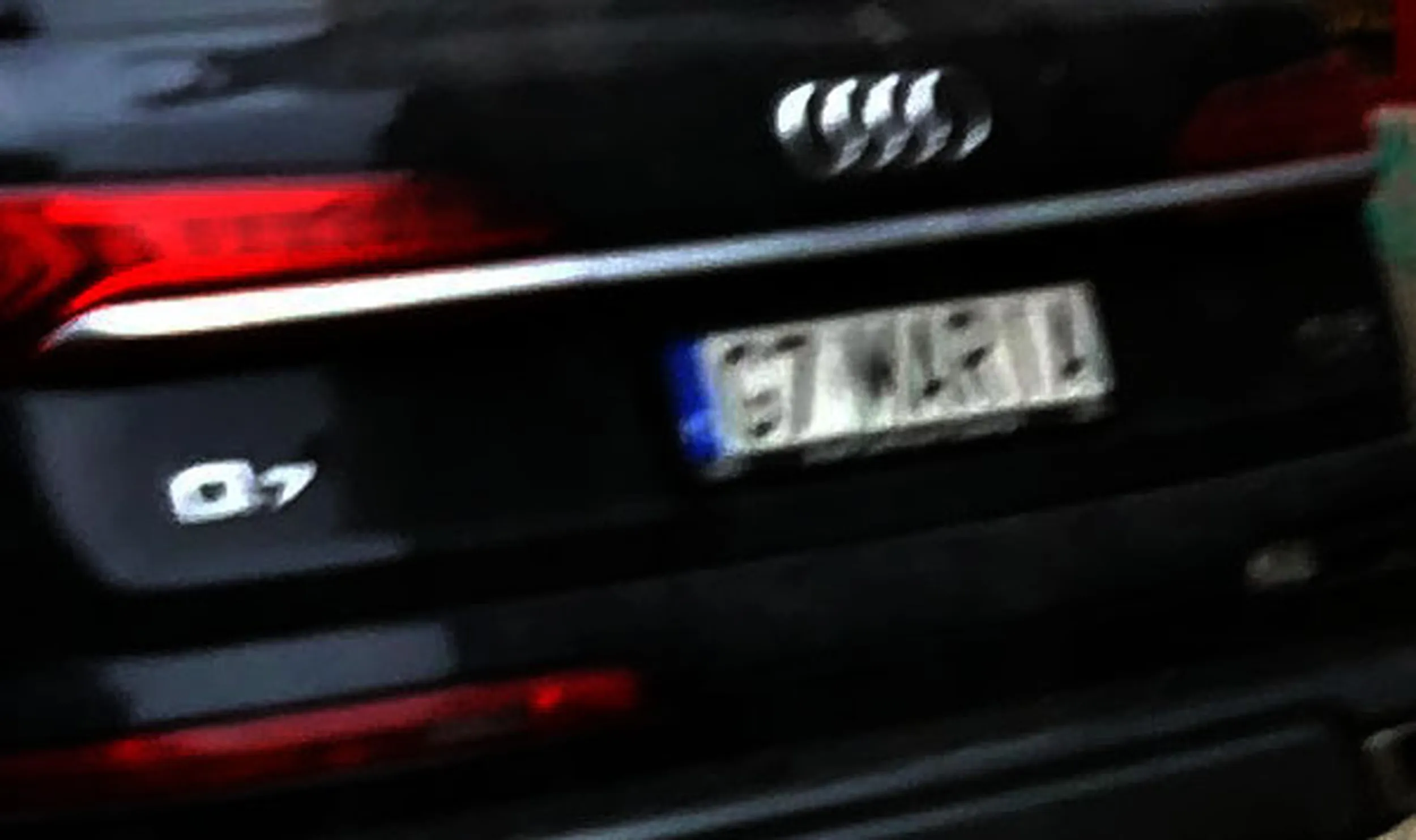 Fajny numer, blacha G7 MARIA