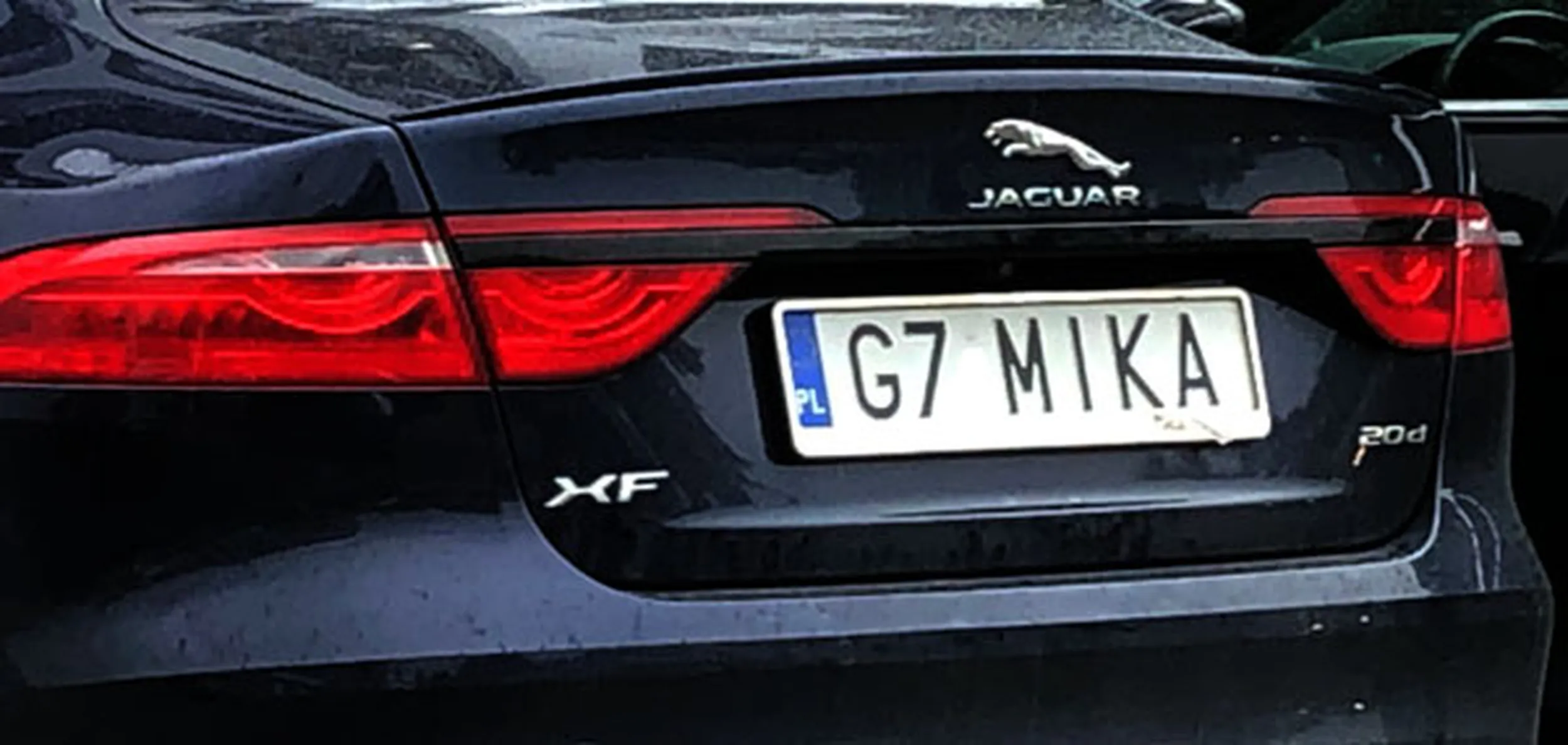 Fajny numer, blacha G7 MIKA