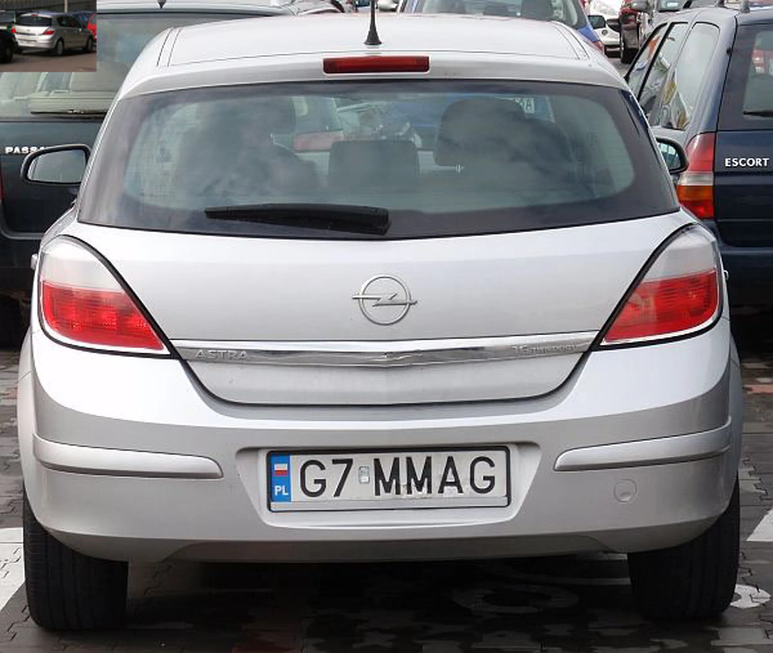 Fajny numer, blacha G7 MMAG