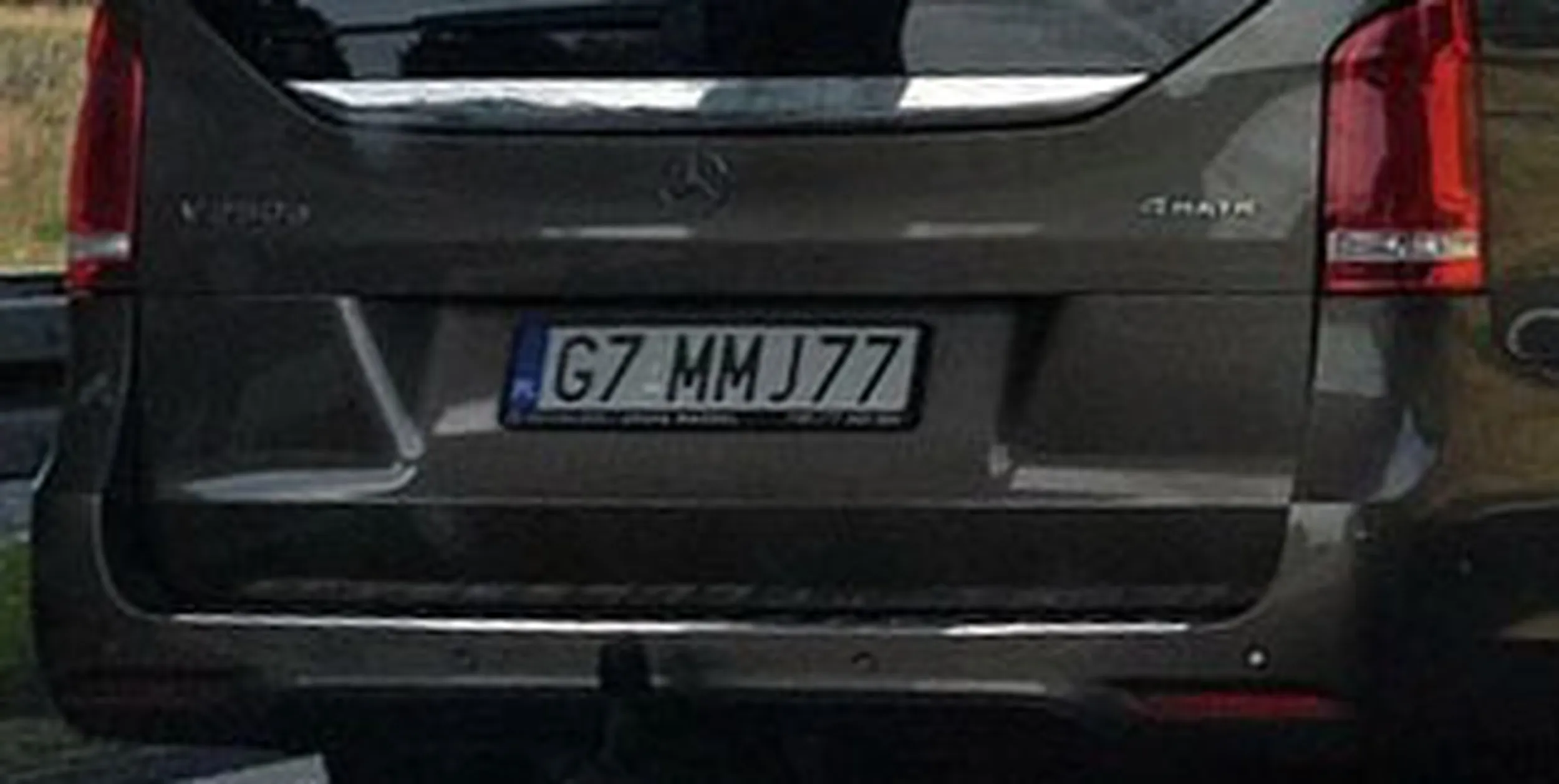 Fajny numer, blacha G7 MMJ77