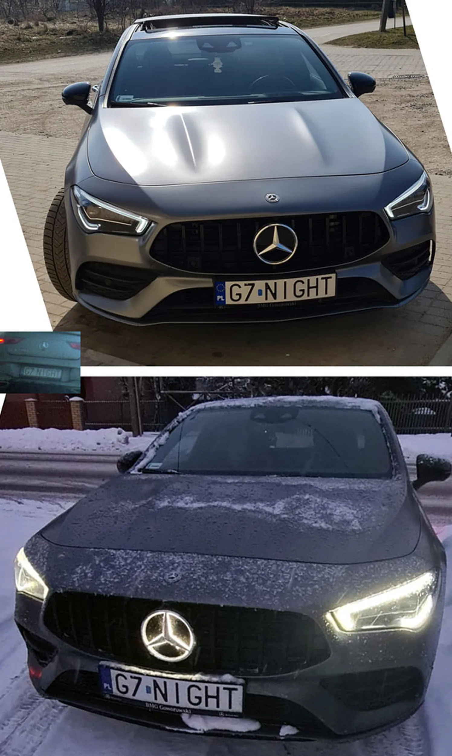 Fajny numer, blacha G7 NIGHT