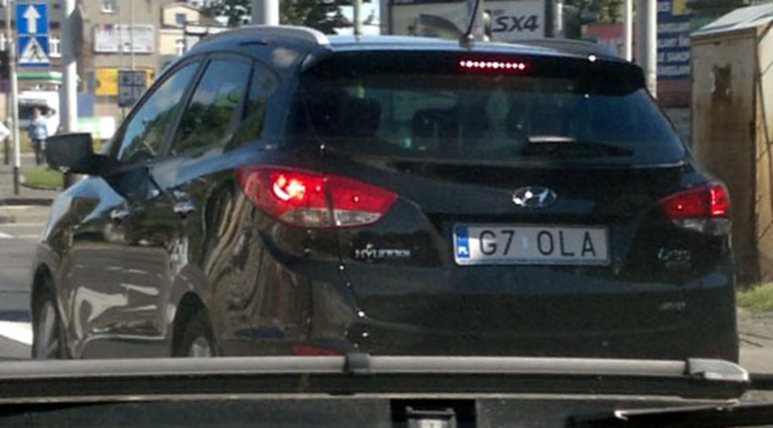 Fajny numer, blacha G7 OLA