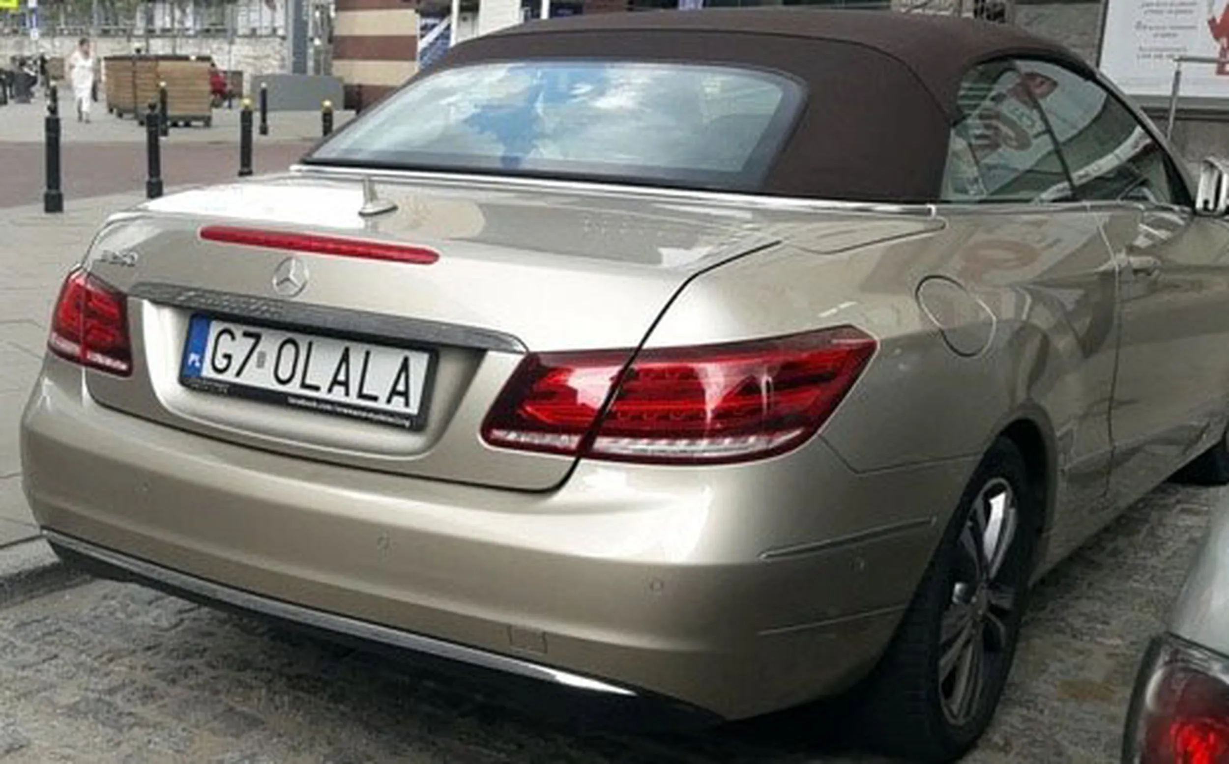 Fajny numer, blacha G7 OLALA