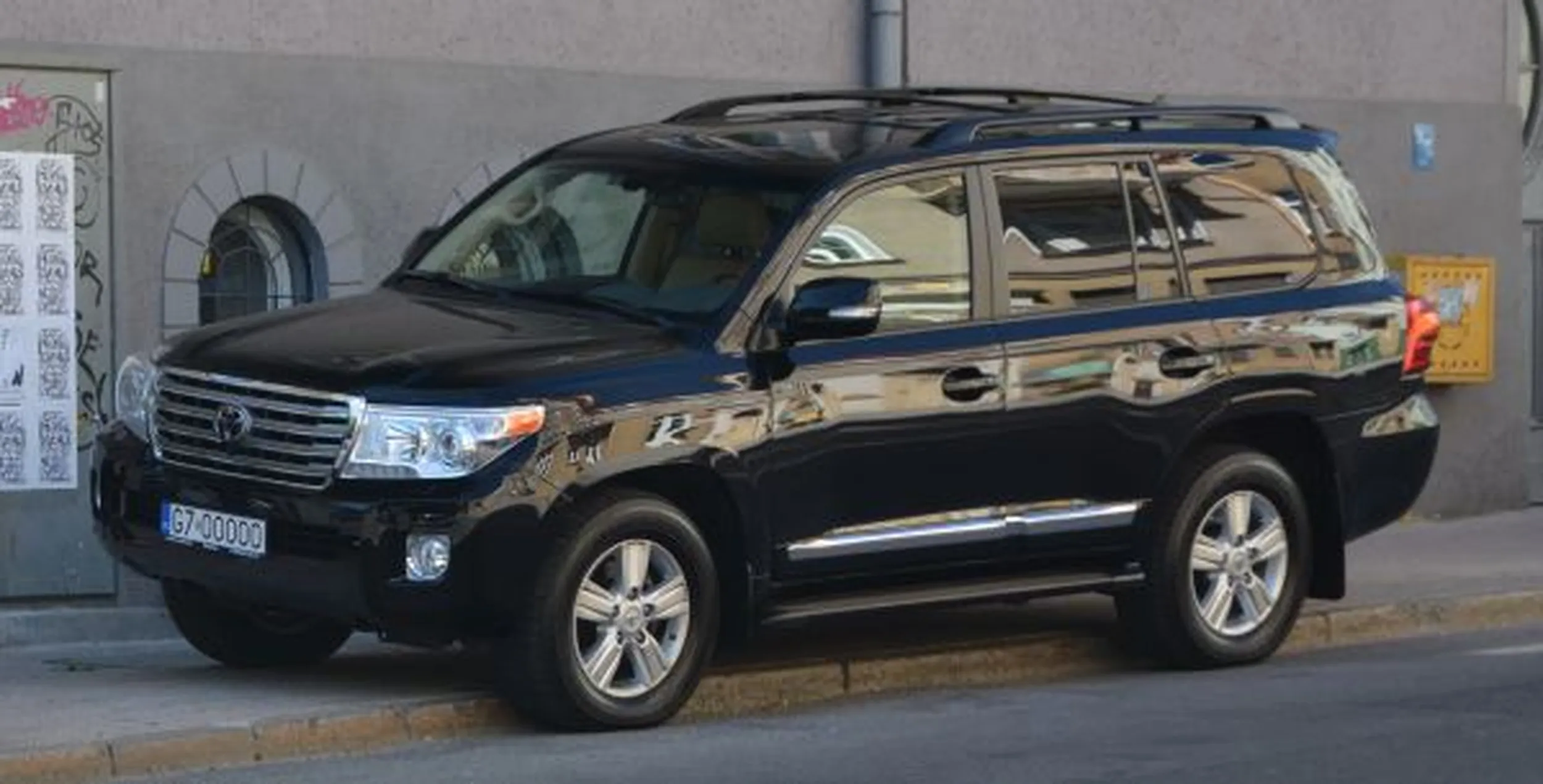 Fajny numer, blacha G7 OOOOO