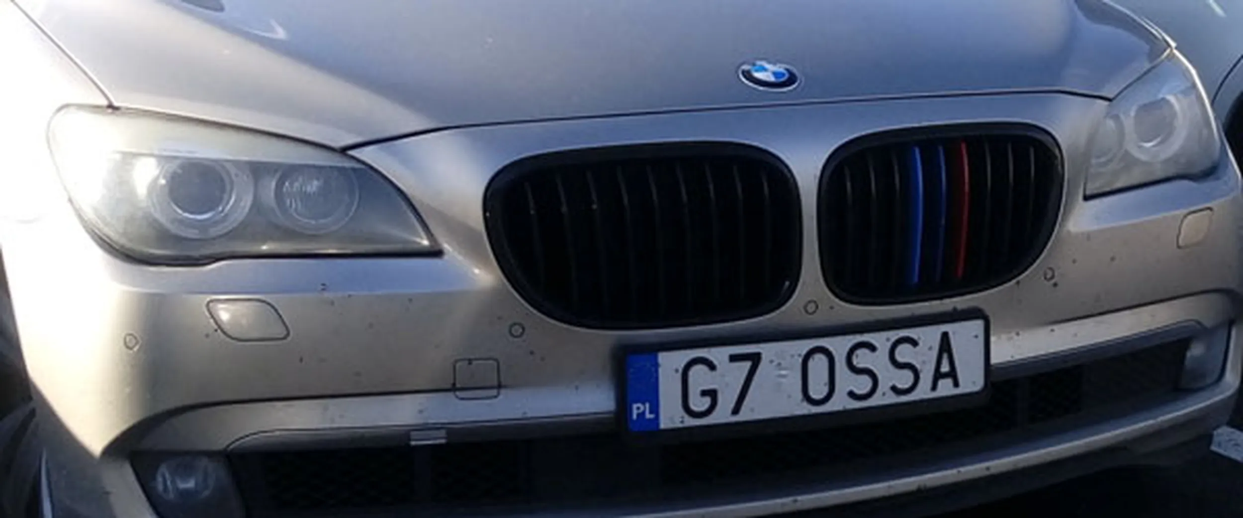 Fajny numer, blacha G7 OSSA