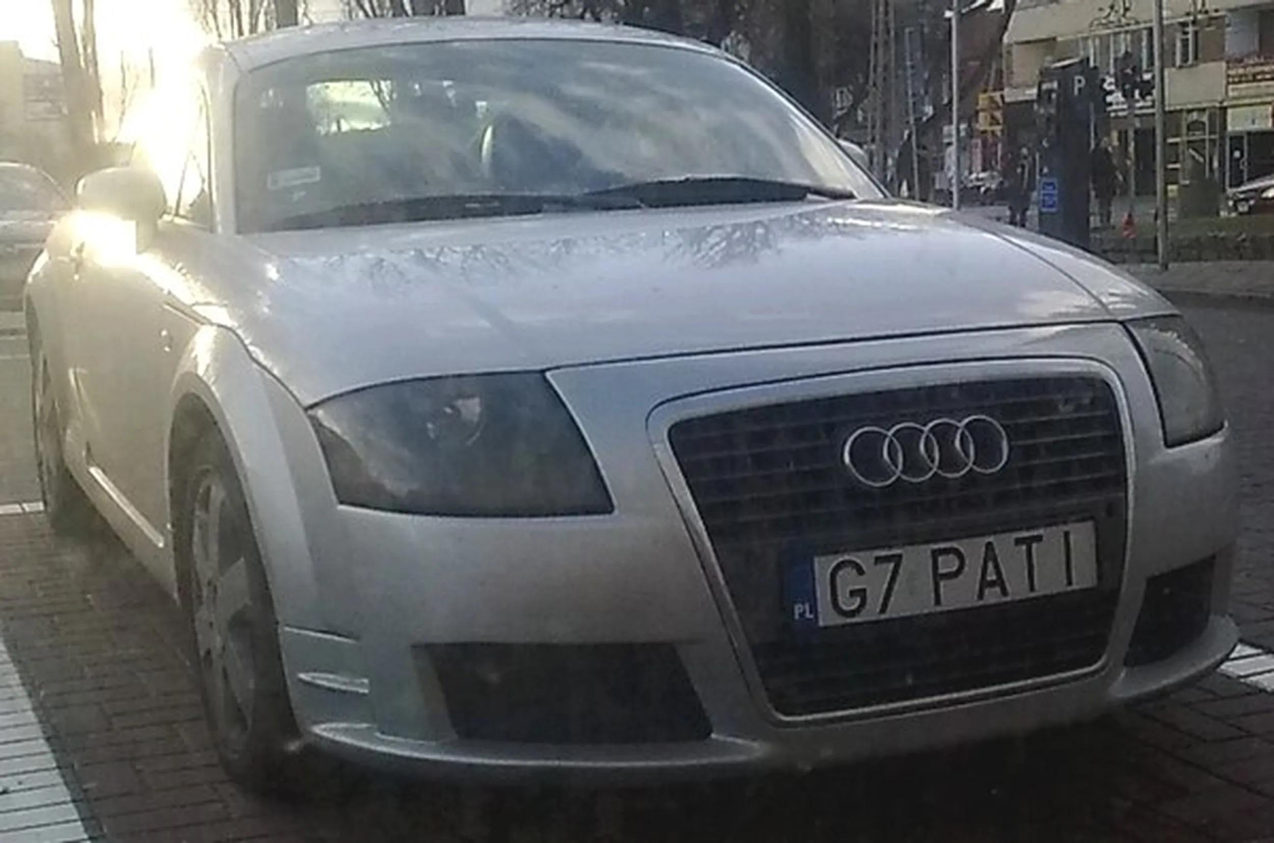 Fajny numer, blacha G7 PATI