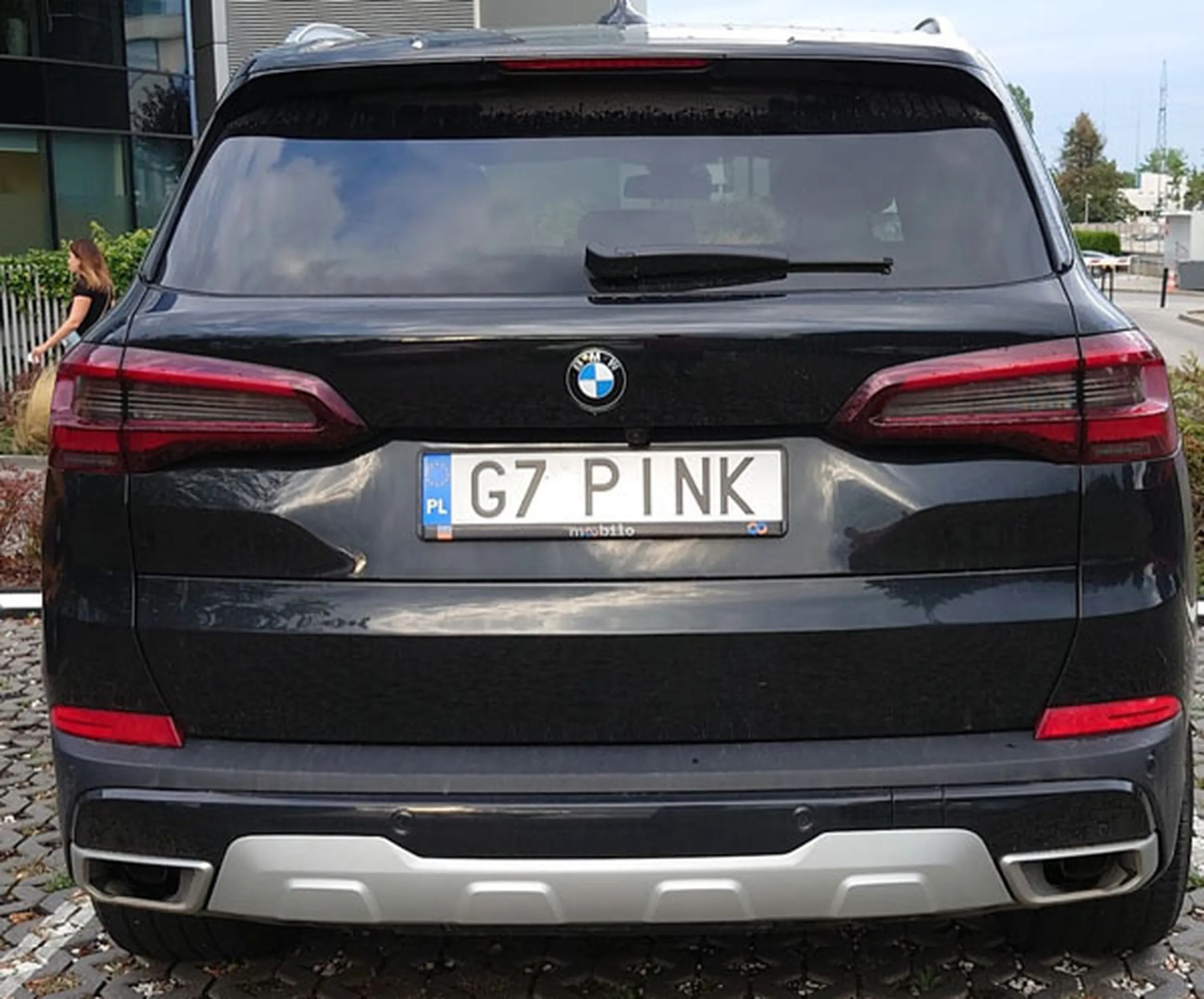 Fajny numer, blacha G7 PINK