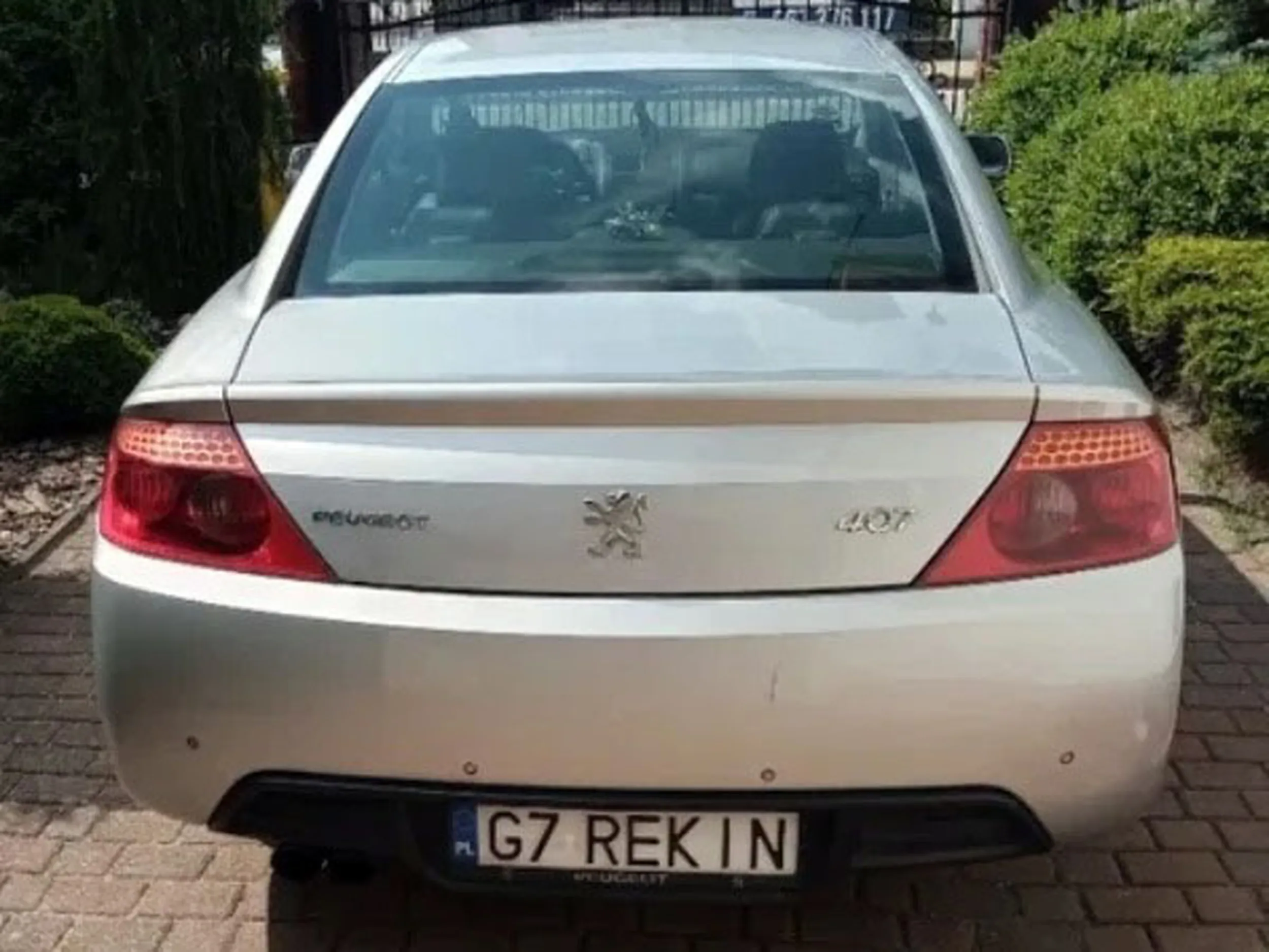 Fajny numer, blacha G7 REKIN